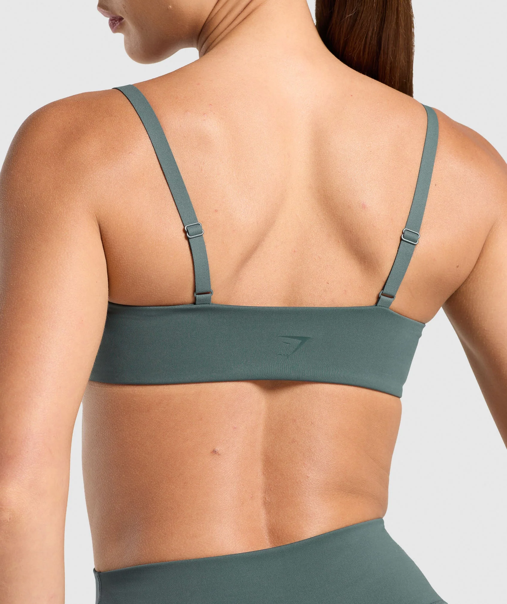 Gymshark Elevate Ruched Sports Bra - Slate Teal - Image 6