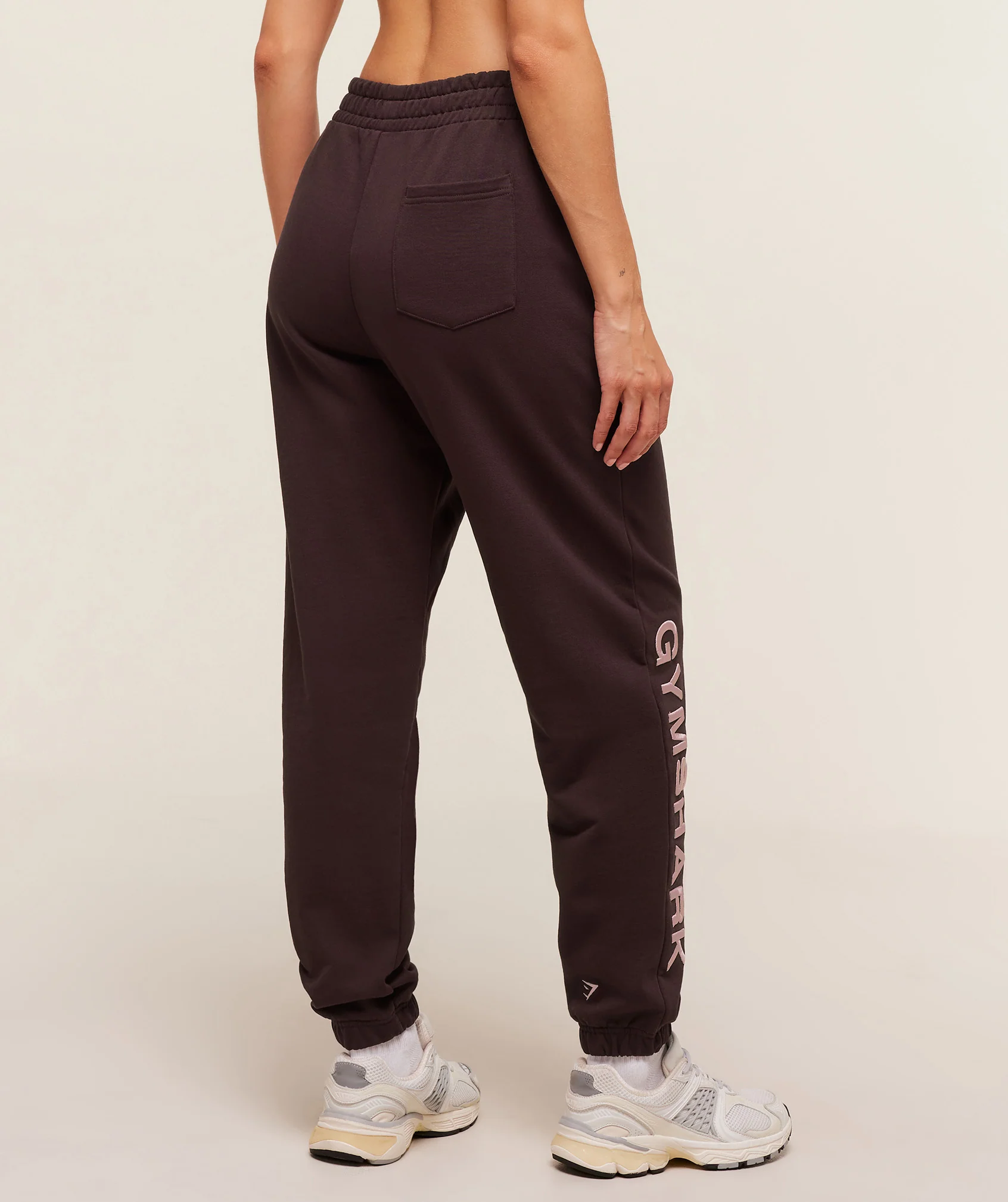 Gymshark Embroidered Logo Joggers - Cherry Purple - Image 4