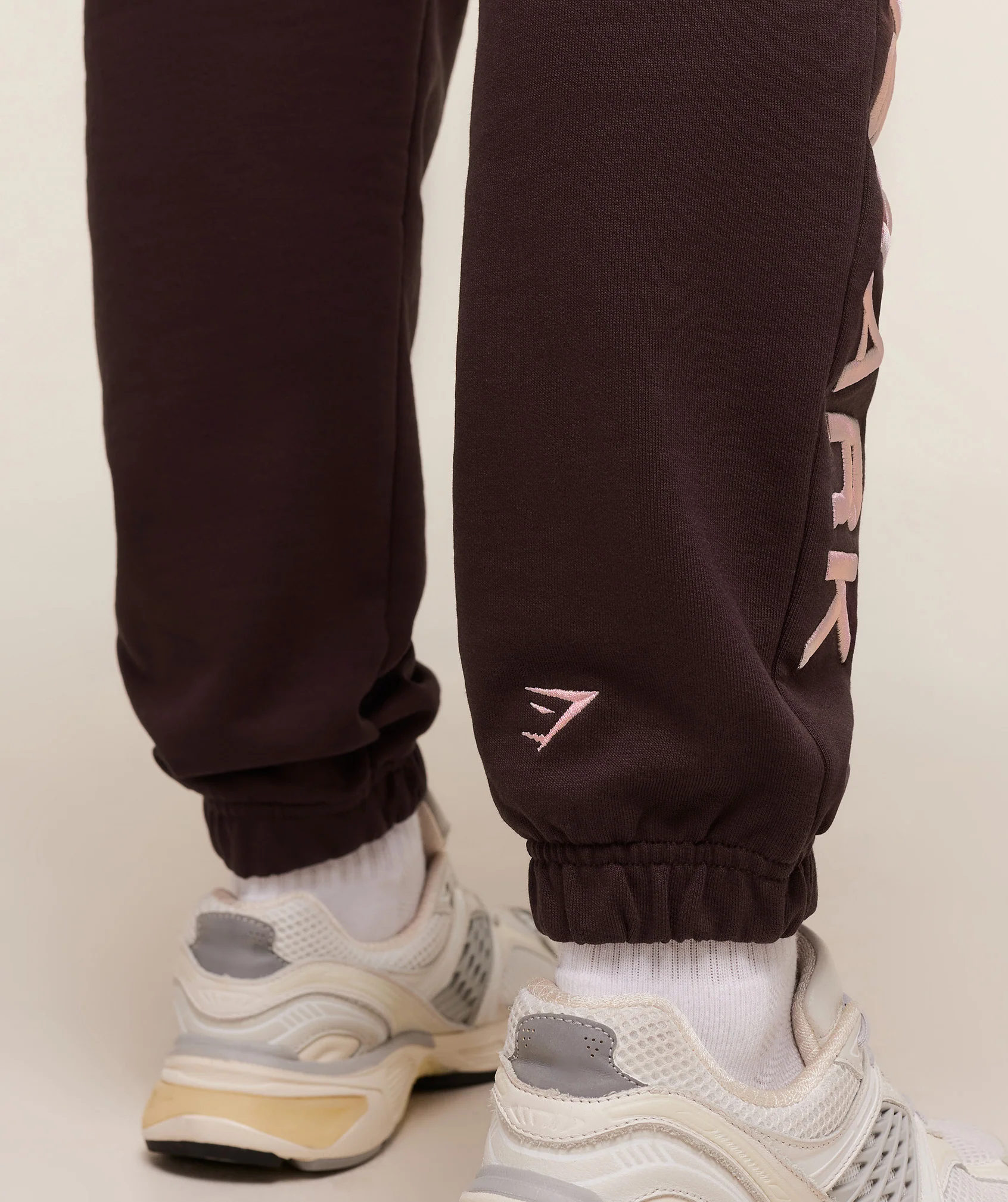 Gymshark Embroidered Logo Joggers - Cherry Purple - Image 5