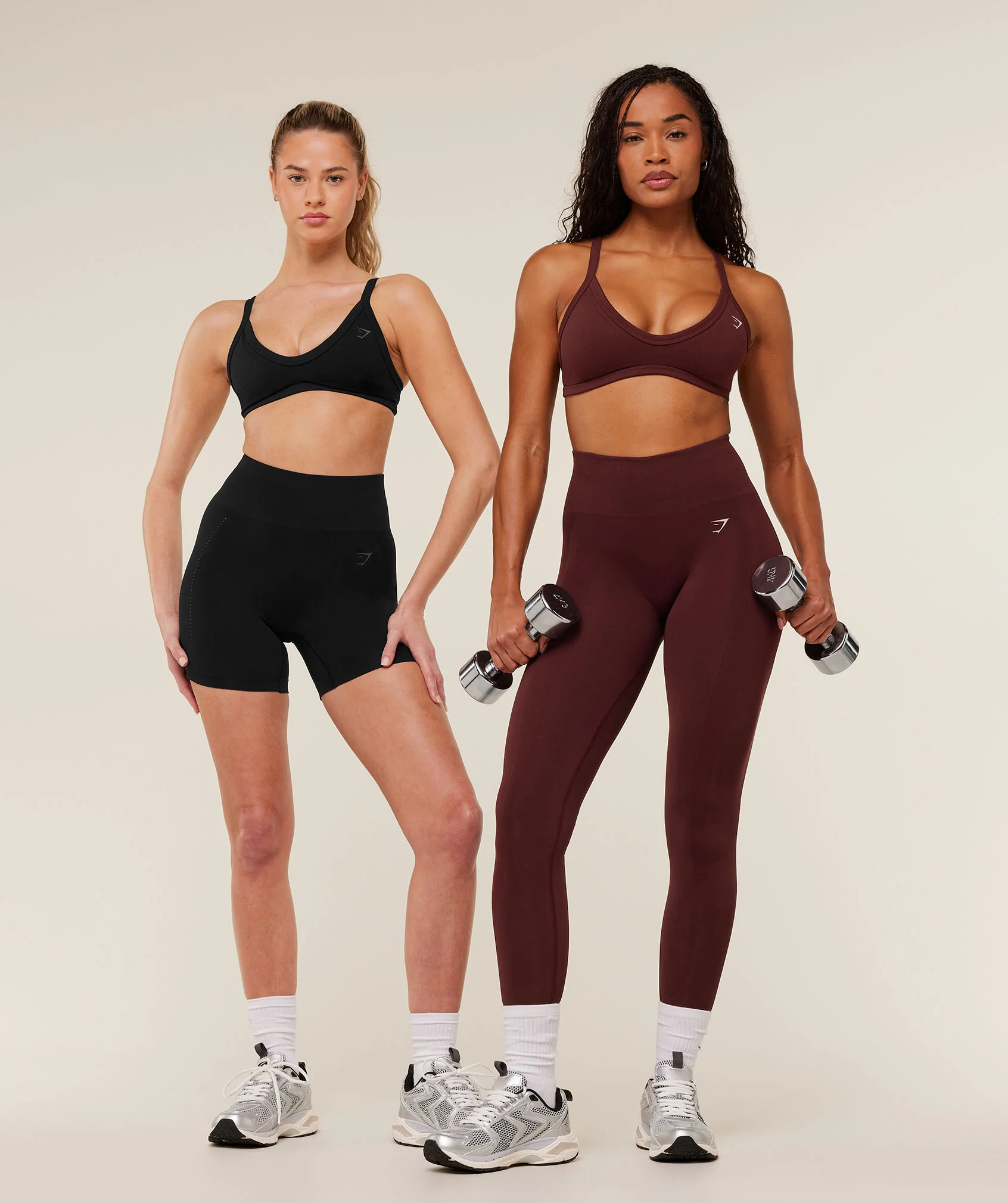 Gymshark Energise Seamless Leggings - Rich Maroon - Image 8