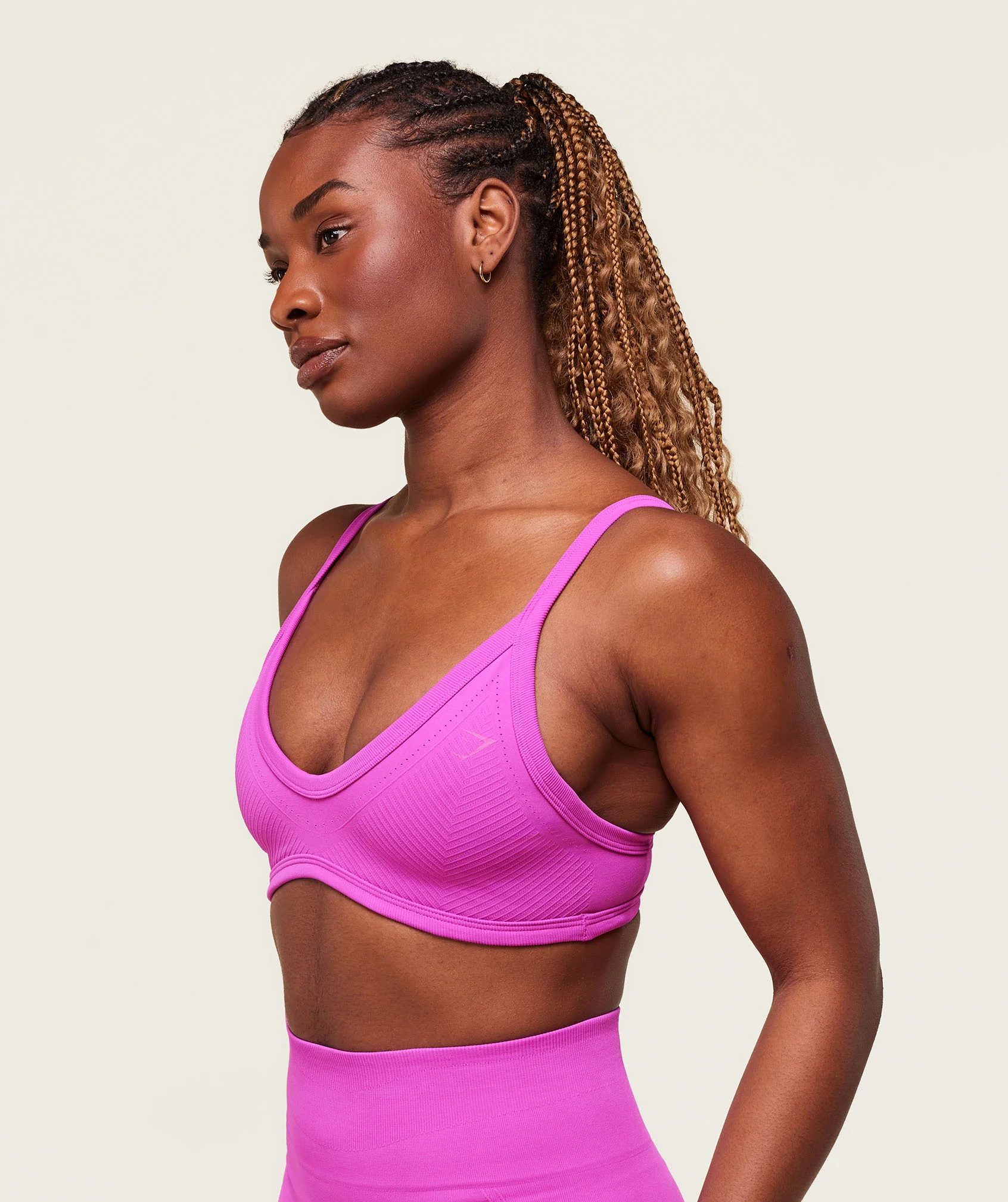 Gymshark Energise Seamless Sports Bra - Vibrant Pink - Image 4