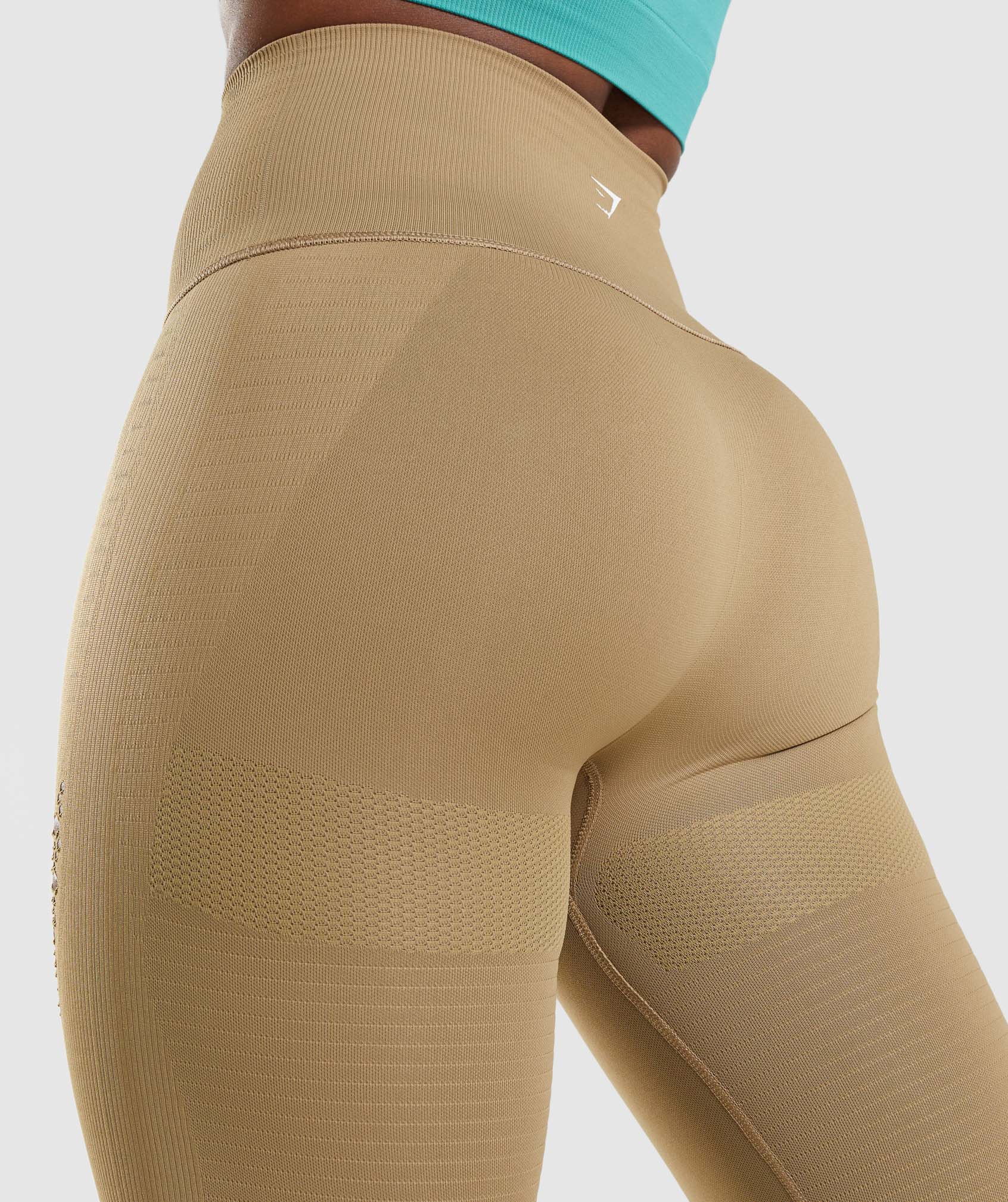 Gymshark Energy Seamless Leggings - Biscotti Brown - Image 5