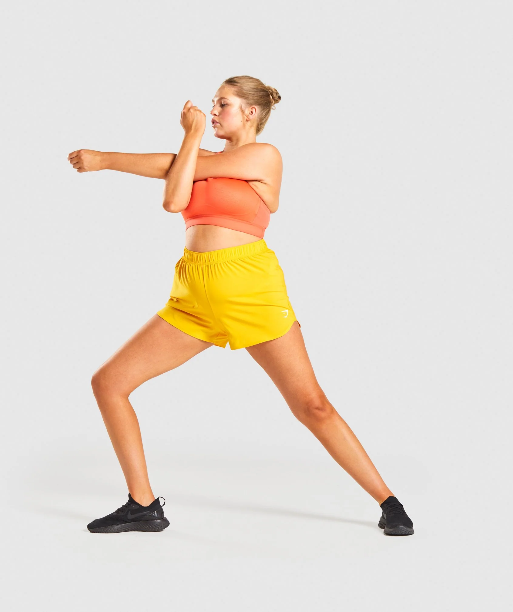 Gymshark Essential Loose Training Shorts - Yellow - Image 4