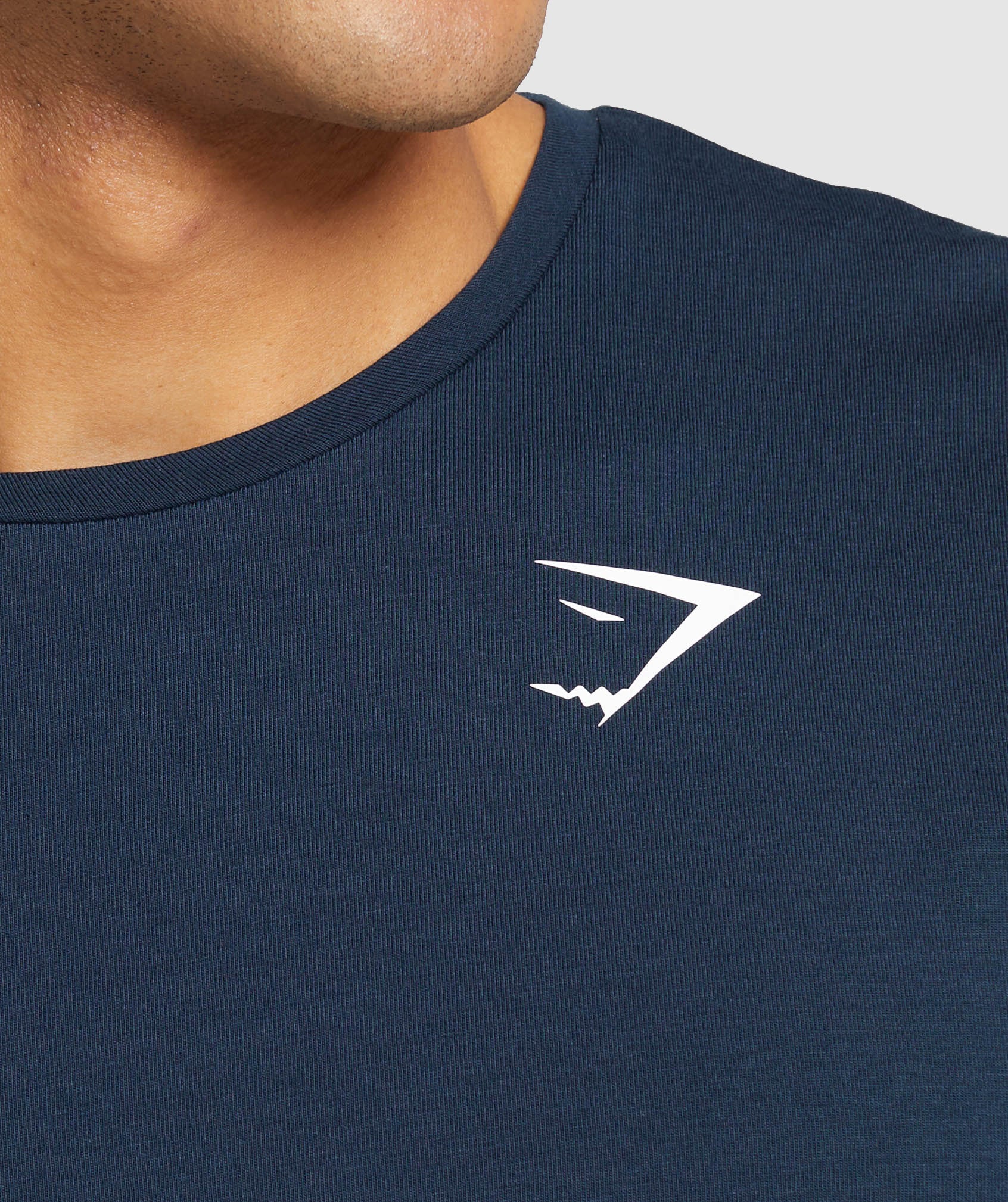 Gymshark Essential Long Sleeve T-Shirt - Navy - Image 6