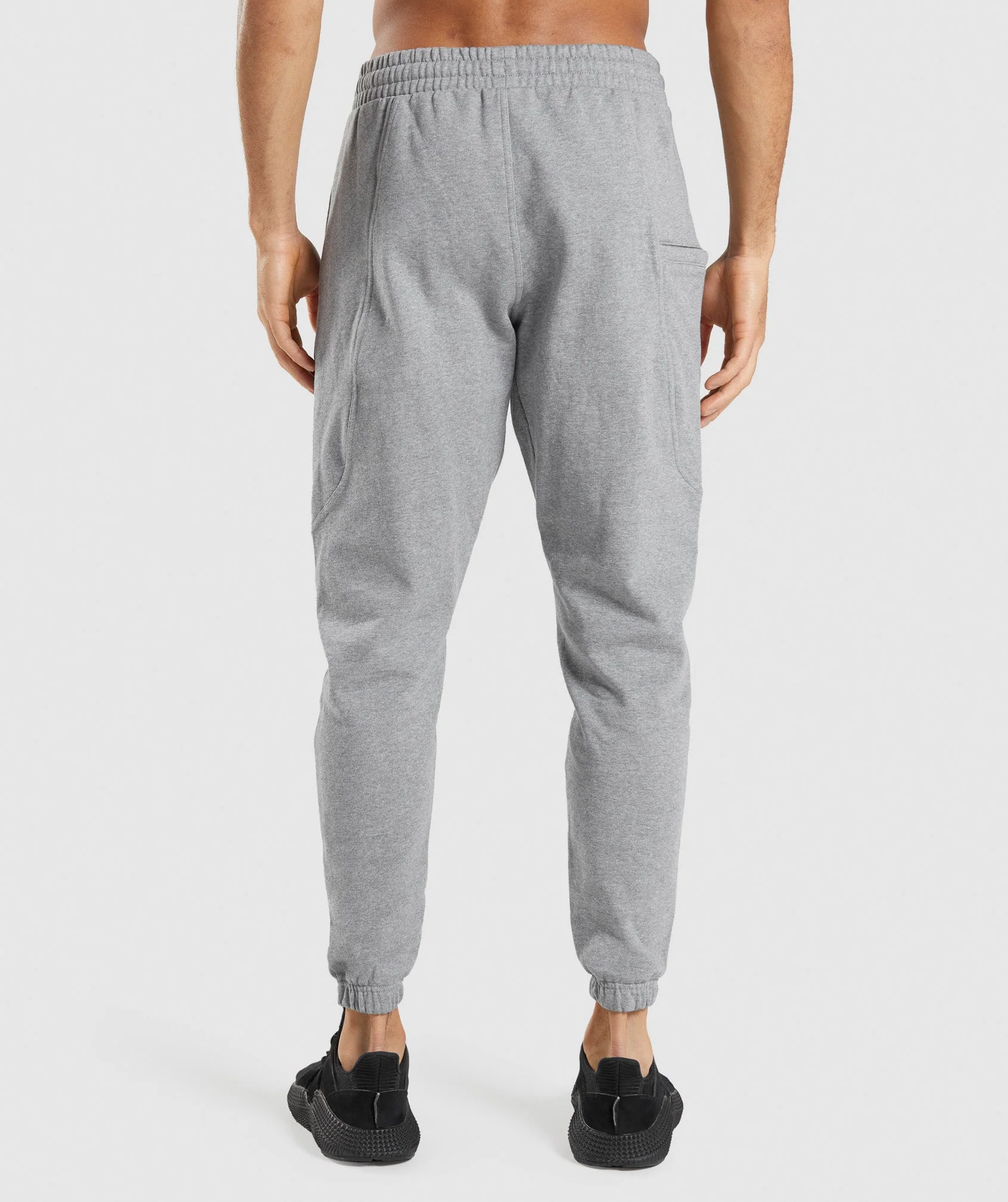 Gymshark Essential Joggers - Charcoal Marl - Image 2