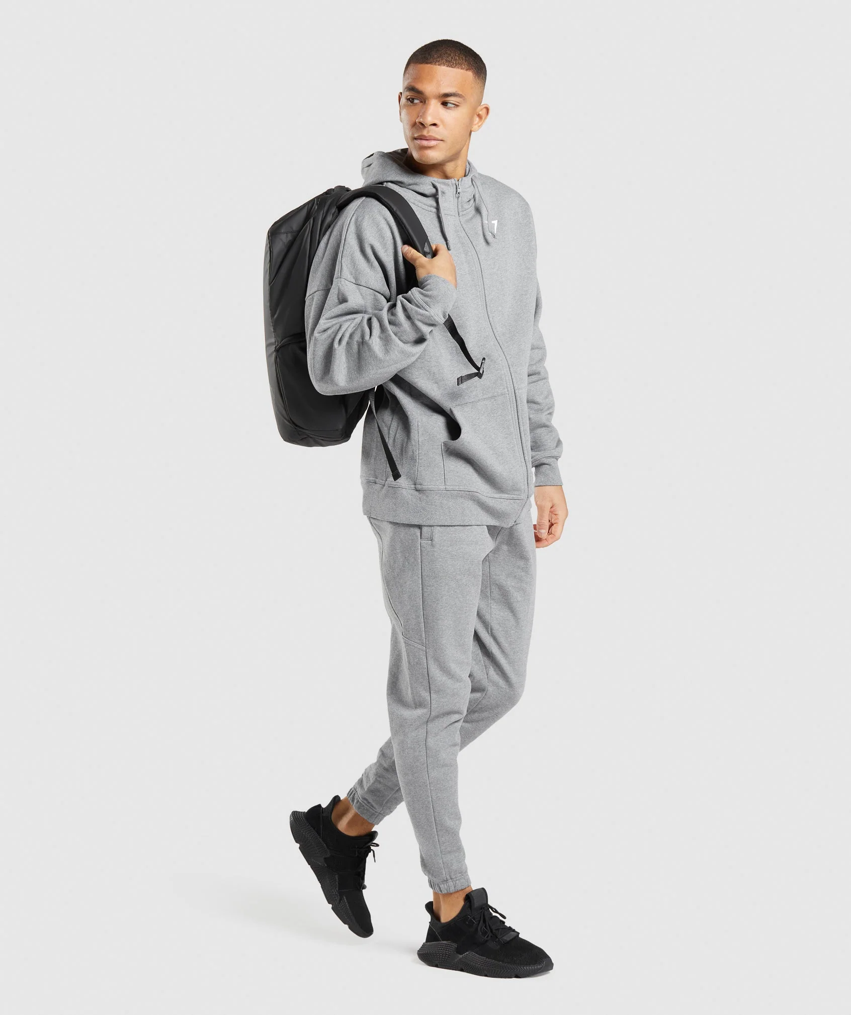 Gymshark Essential Joggers - Charcoal Marl - Image 4