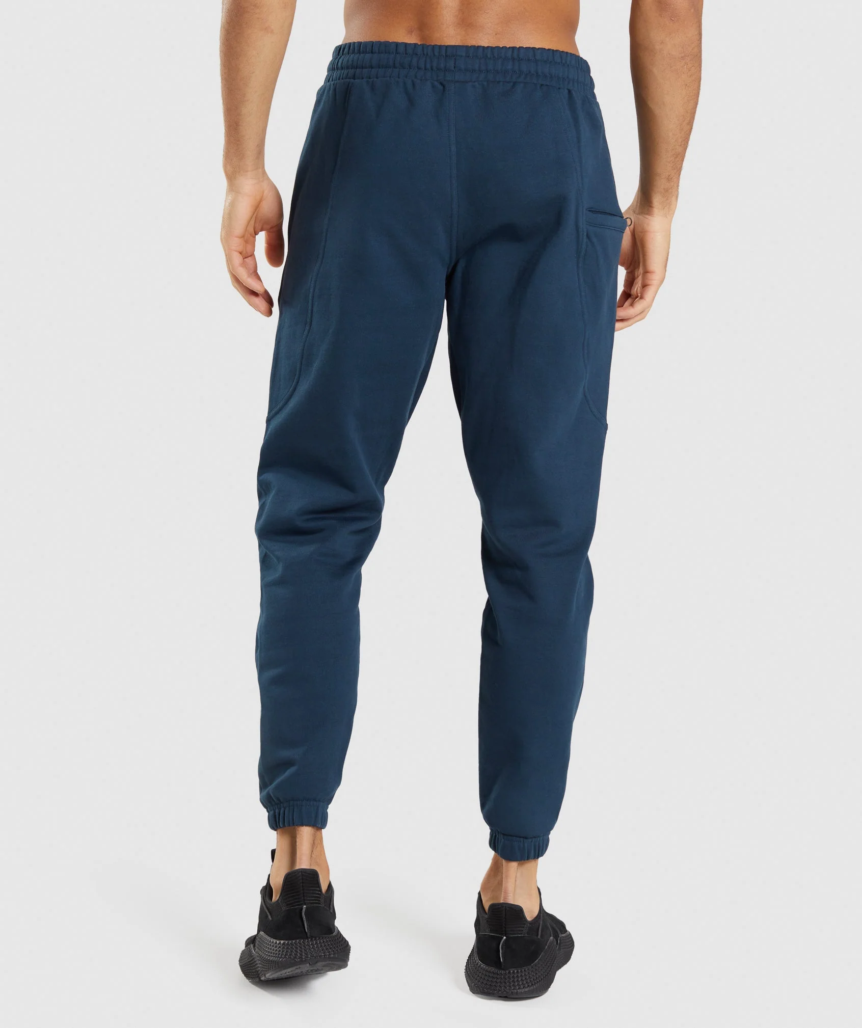 Gymshark Essential Joggers - Navy - Image 2