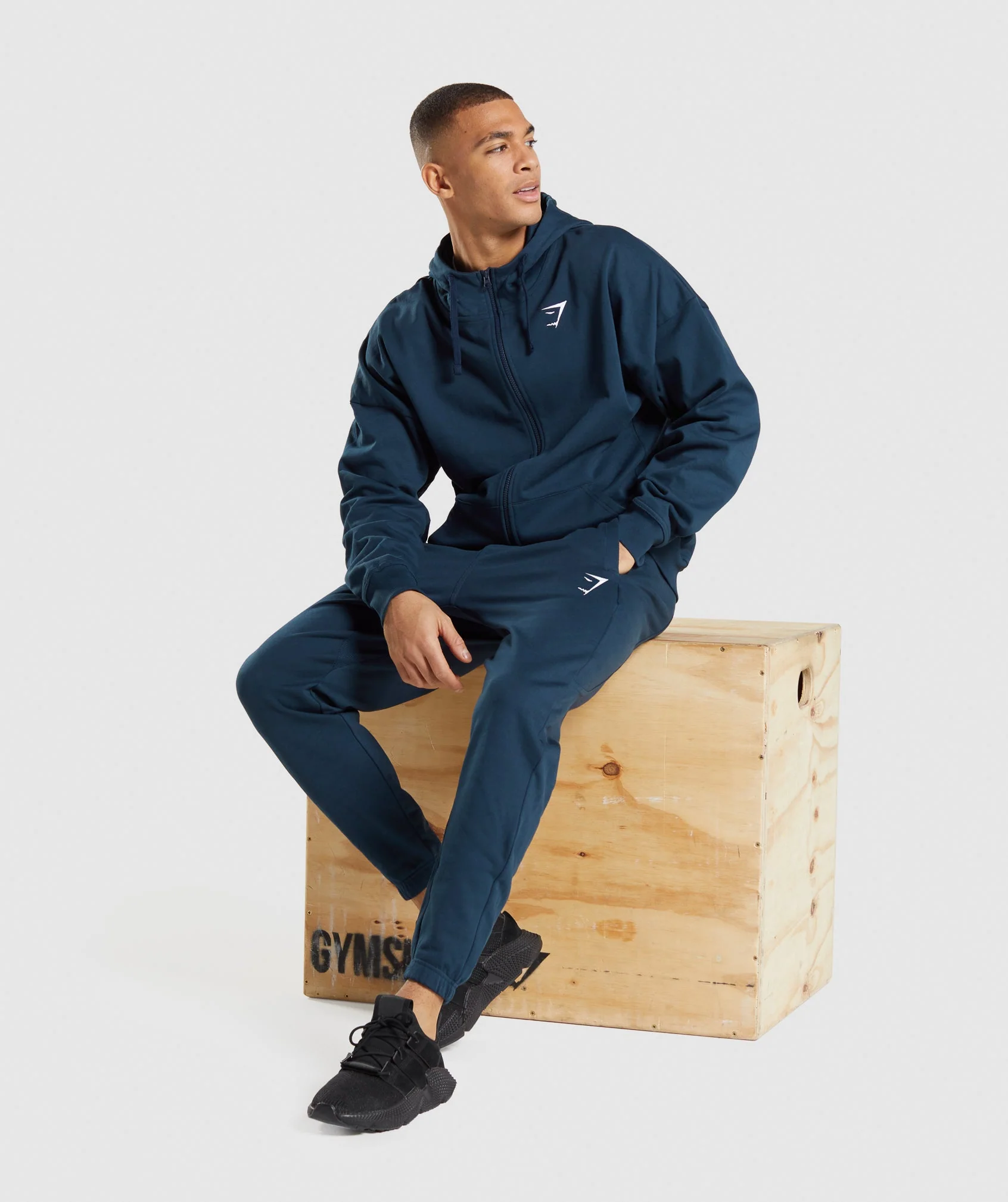 Gymshark Essential Joggers - Navy - Image 4