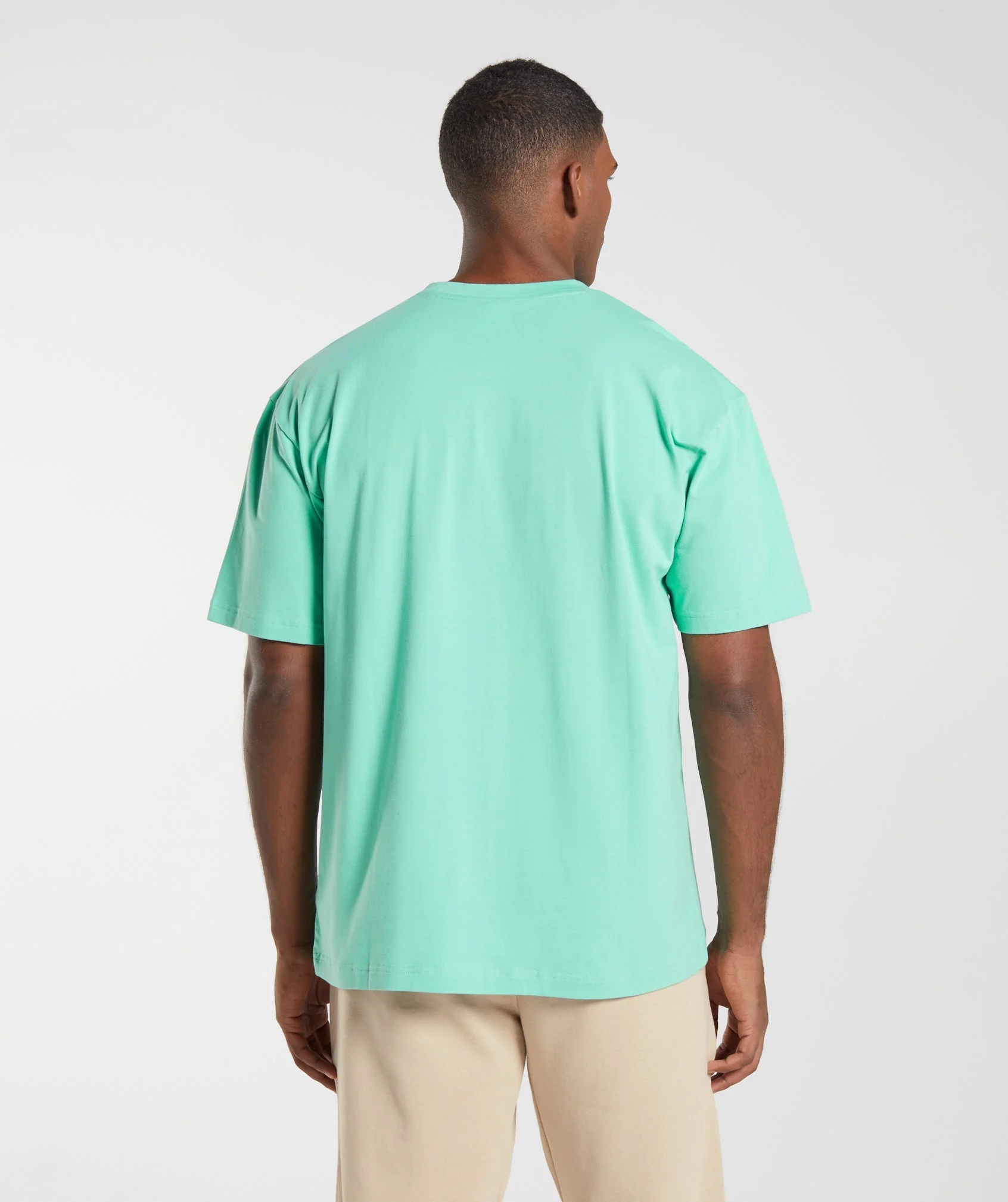 Gymshark Essential Oversized T-Shirt - Oxidized Green - Image 2