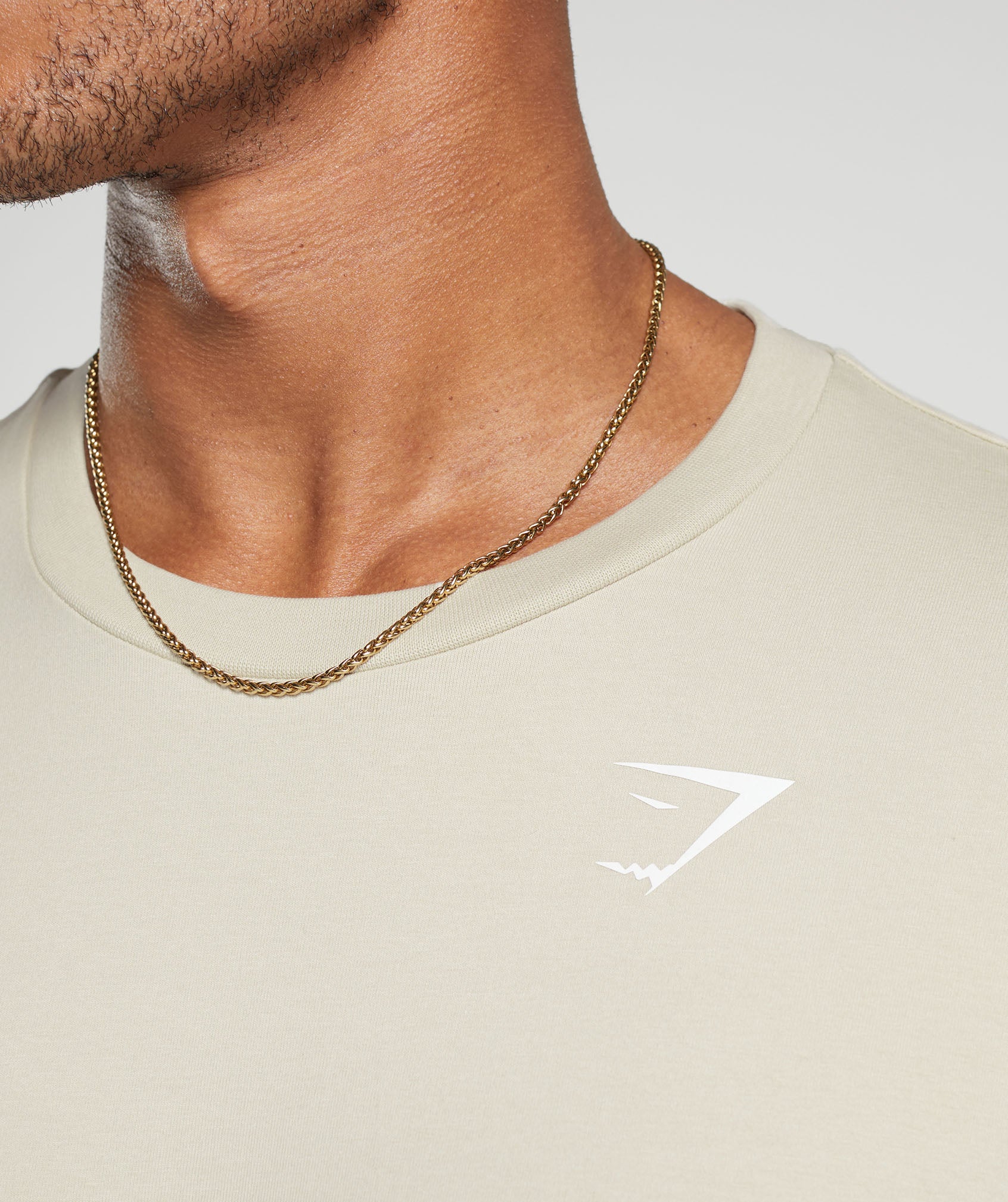 Gymshark Essential Oversized T-Shirt - Pebble Grey - Image 5