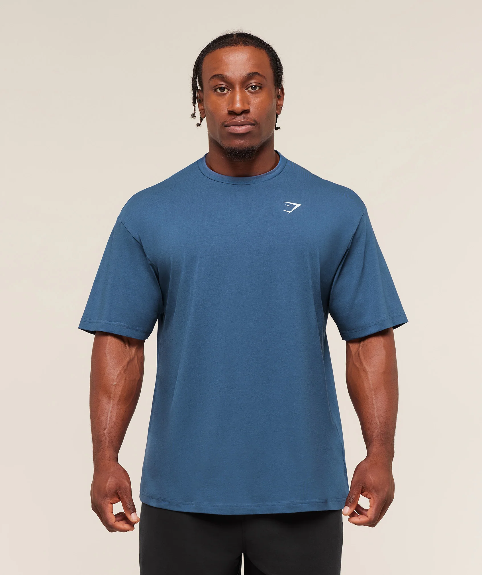 Gymshark Essential Oversized T-Shirt - Compound Blue