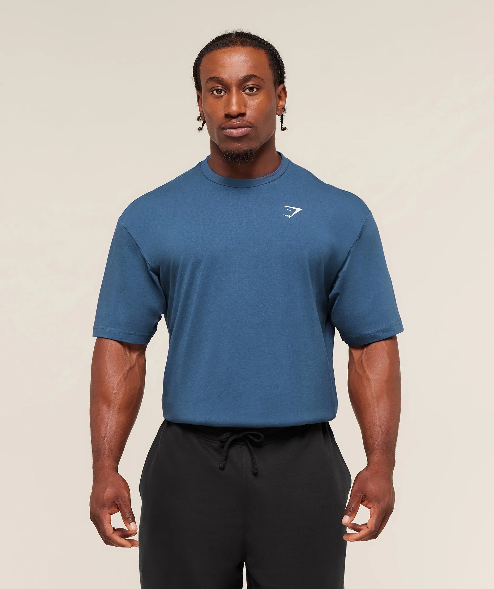Gymshark Essential Oversized T-Shirt - Compound Blue - Image 6