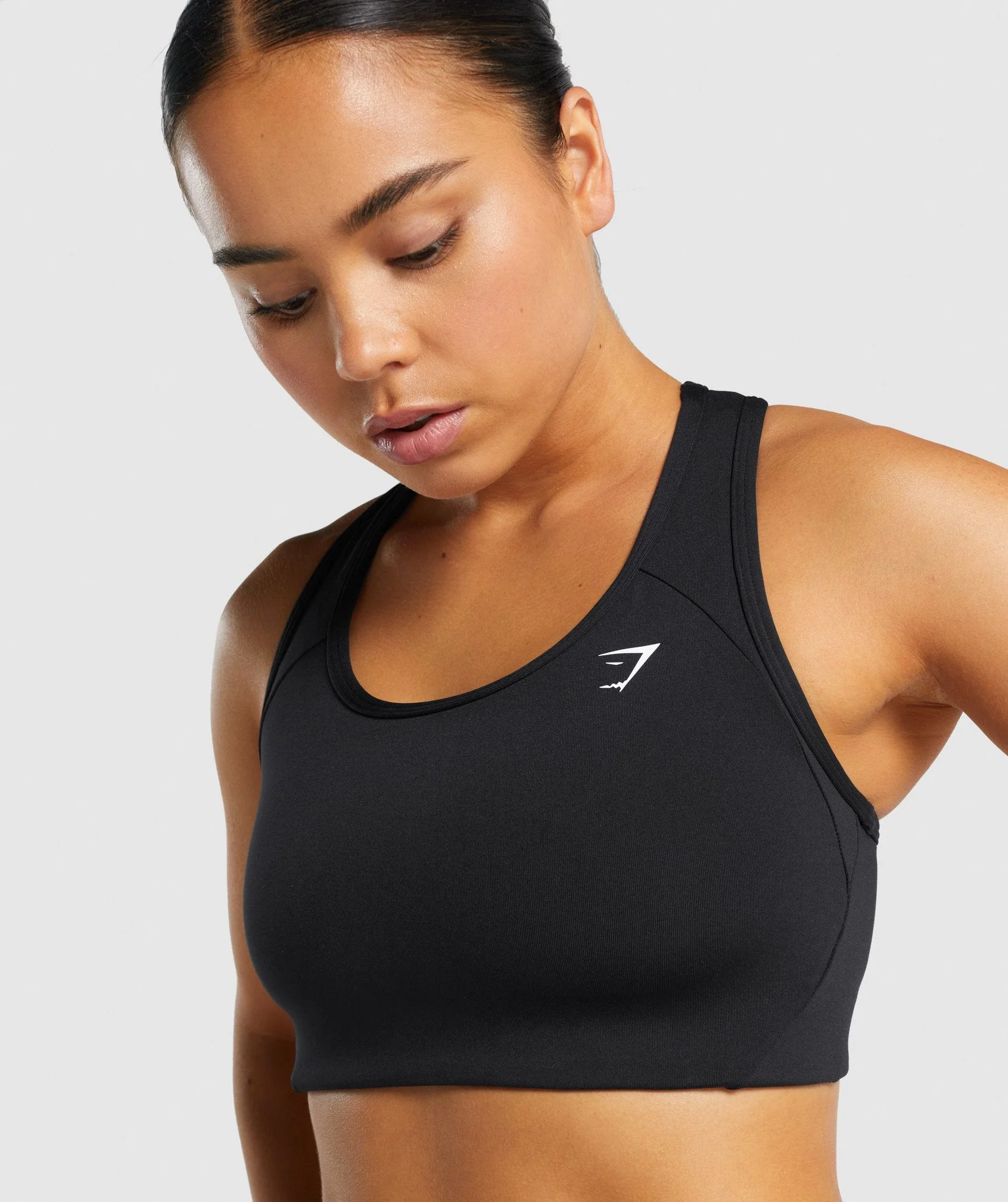 Gymshark Essential Racer Back Sports Bra - Black - Image 5