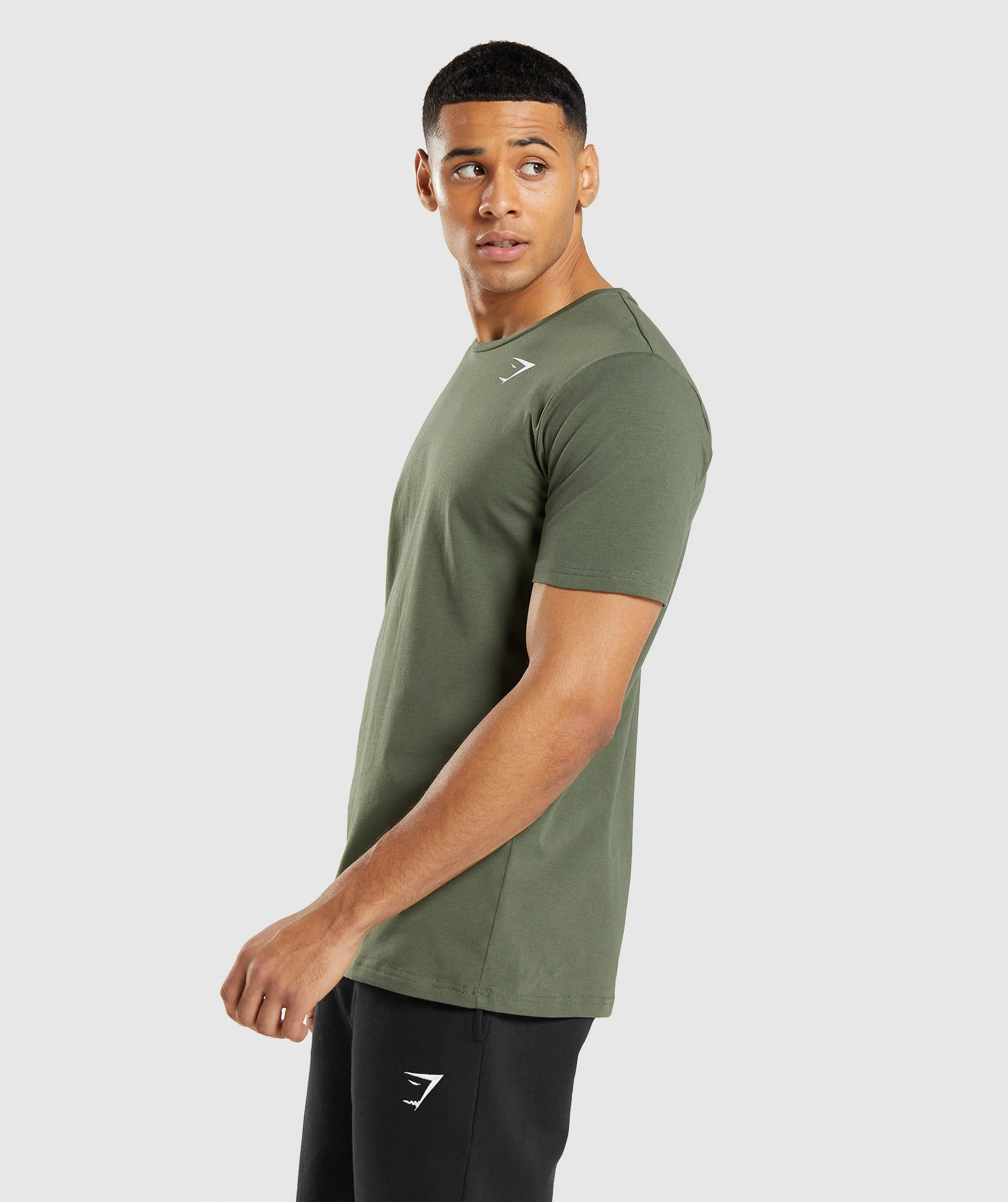 Gymshark Essential T-Shirt - Core Olive - Image 3