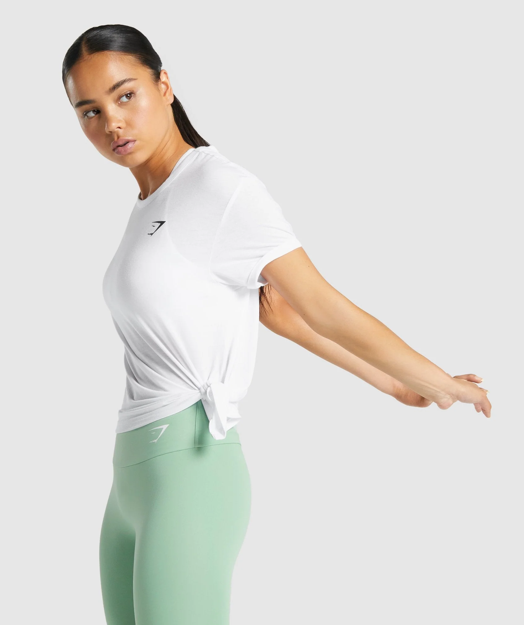 Gymshark Essential T-Shirt - White - Image 4