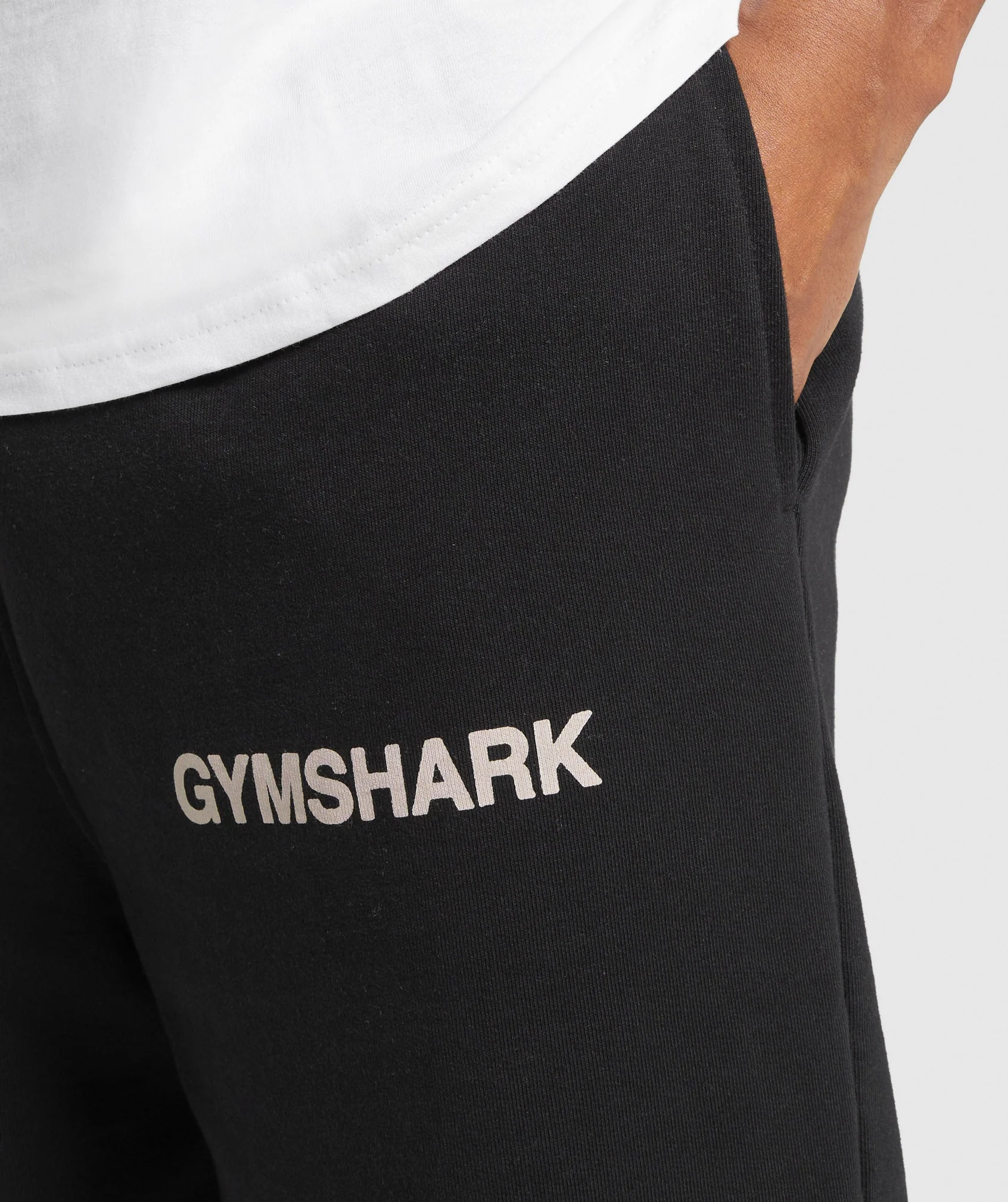 Gymshark EST 2012 Straight Leg Joggers - Black - Image 6