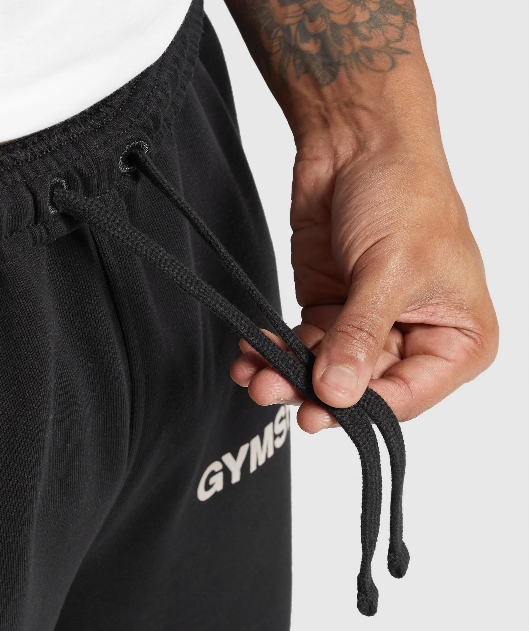 Gymshark EST 2012 Straight Leg Joggers - Black - Image 8