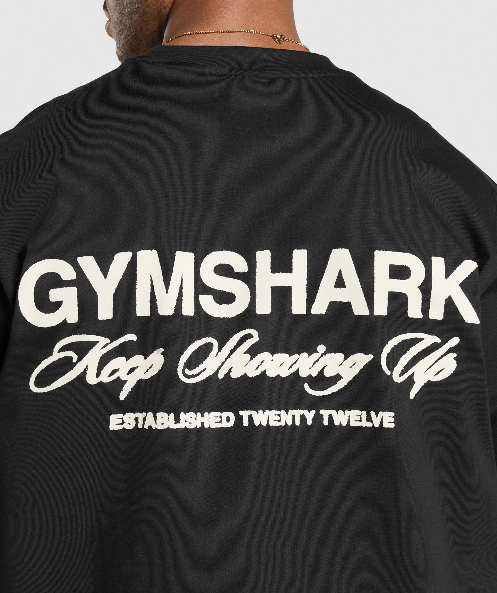 Gymshark EST 2012 T-Shirt - Black - Image 5