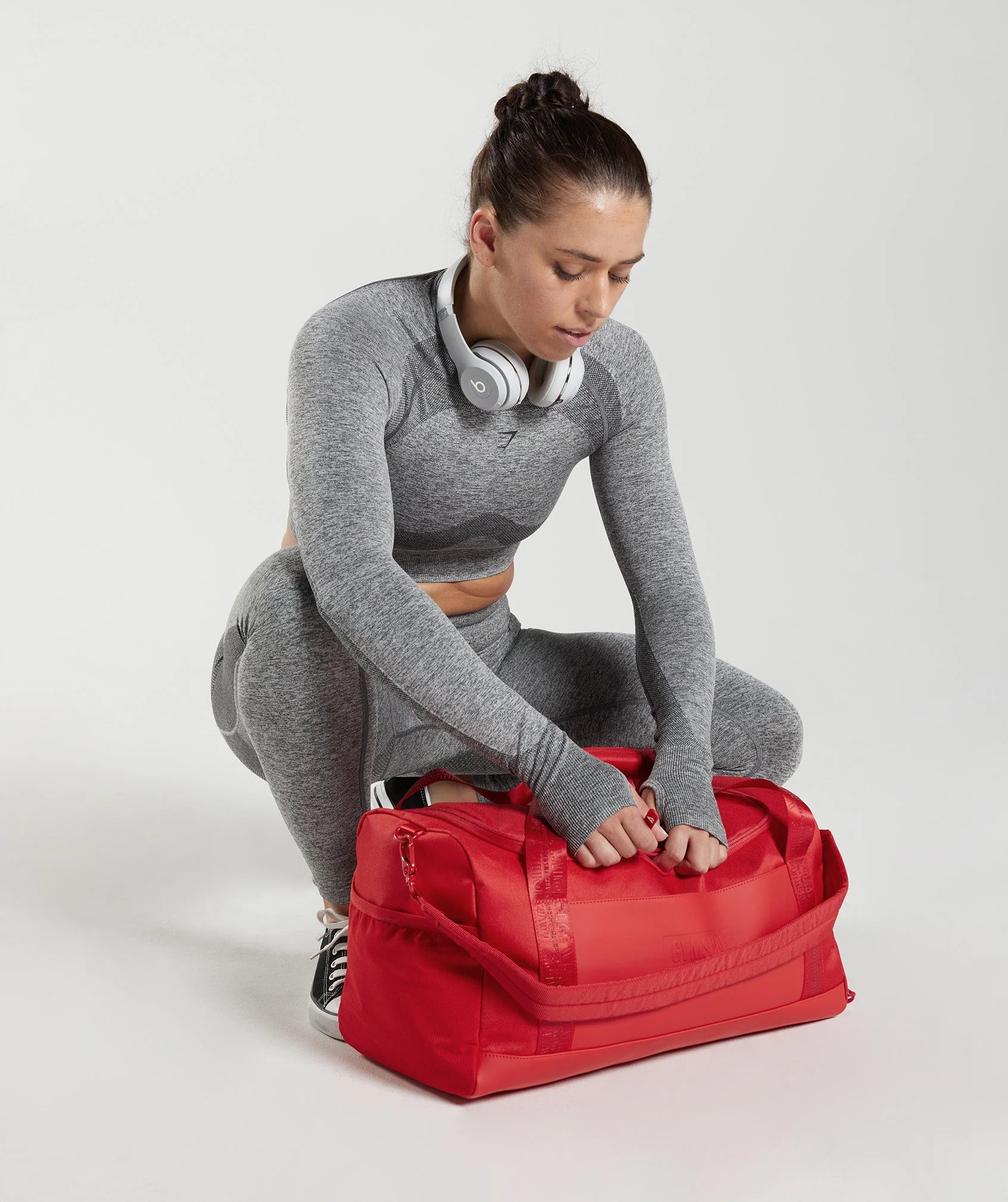 Gymshark Small Everyday Gym Bag - Chilli Red - Image 3
