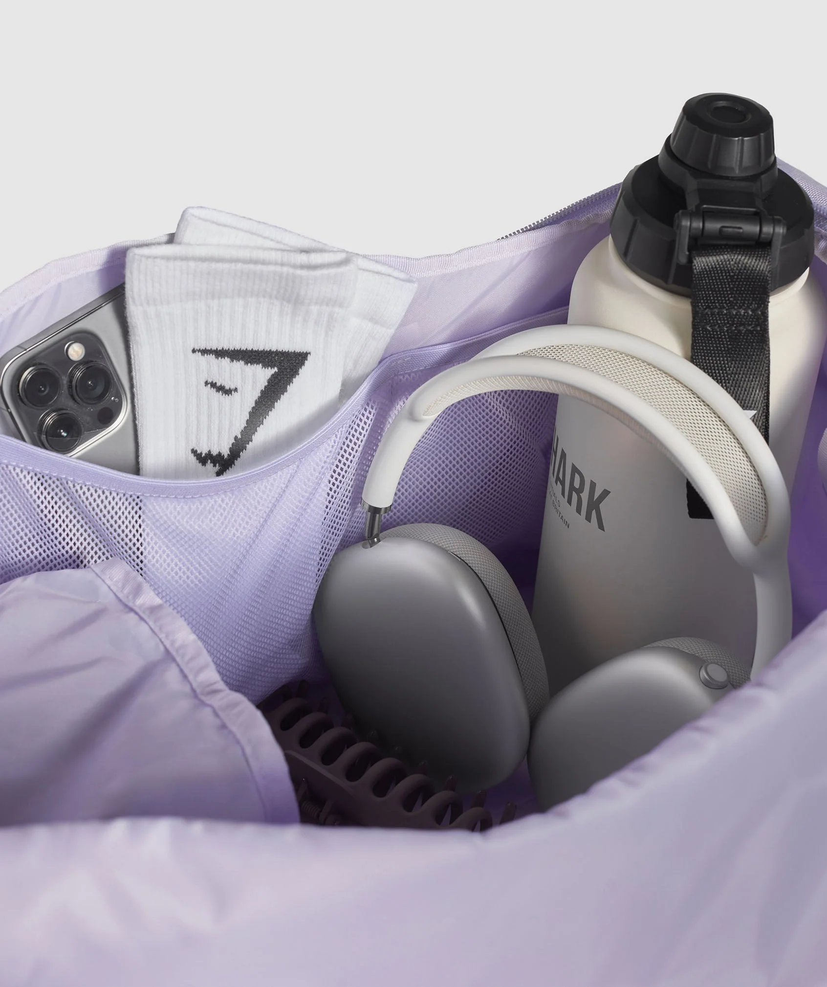 Gymshark Everyday Holdall Small - Fresh Lilac - Image 8