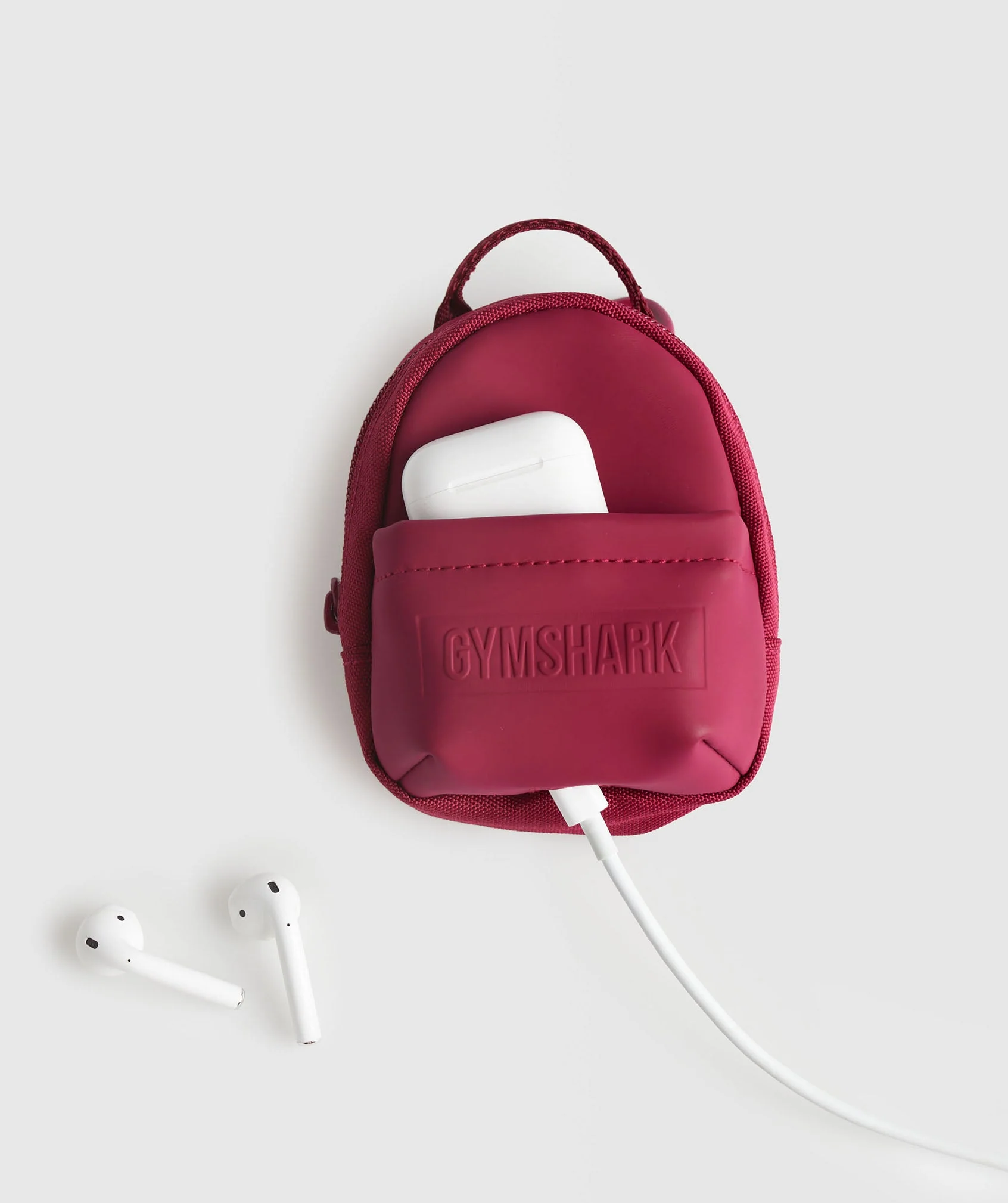 Gymshark Everyday Keychain - Raspberry Pink - Image 2