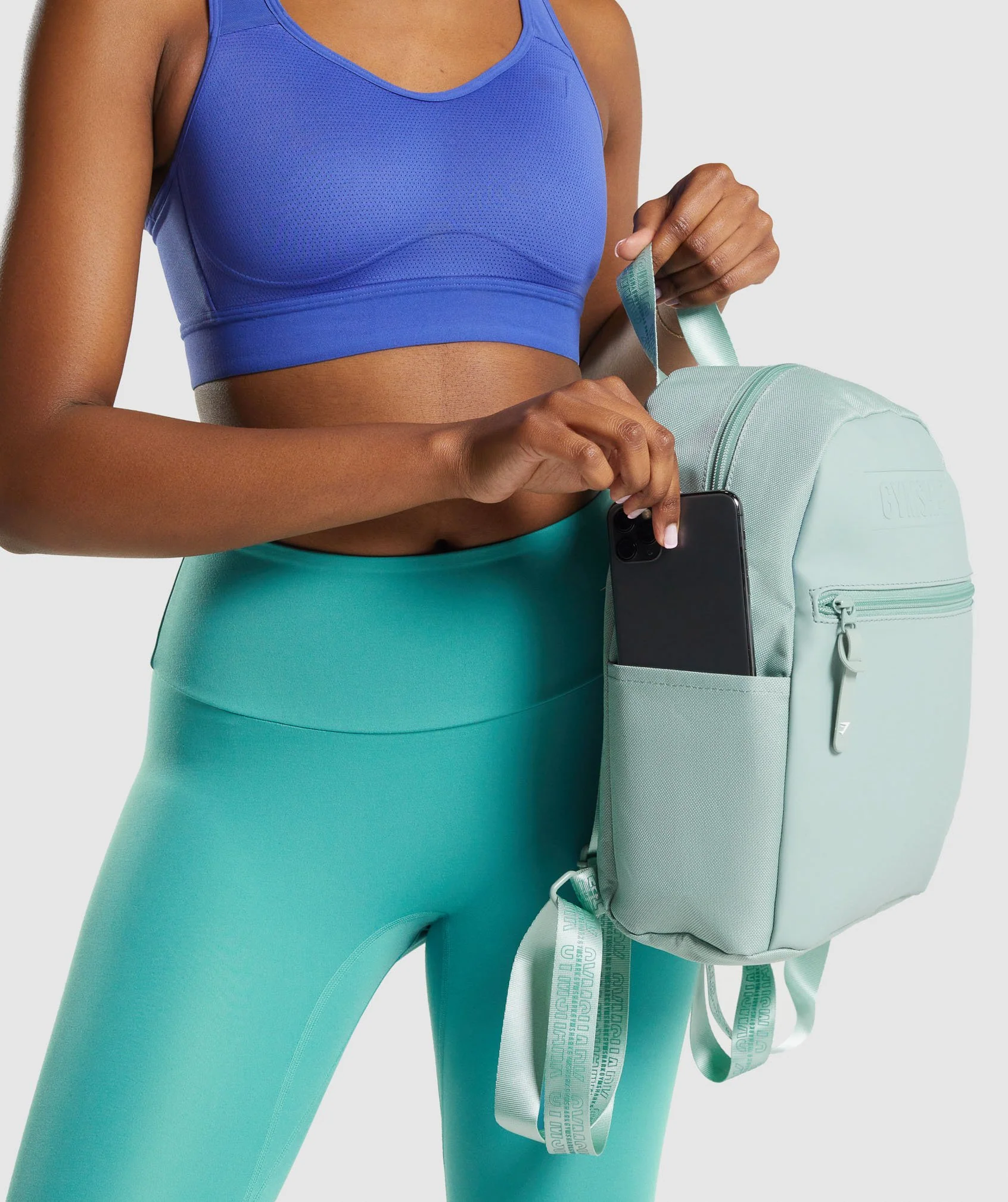 Gymshark Everyday Mini Backpack - Light Blue - Image 4
