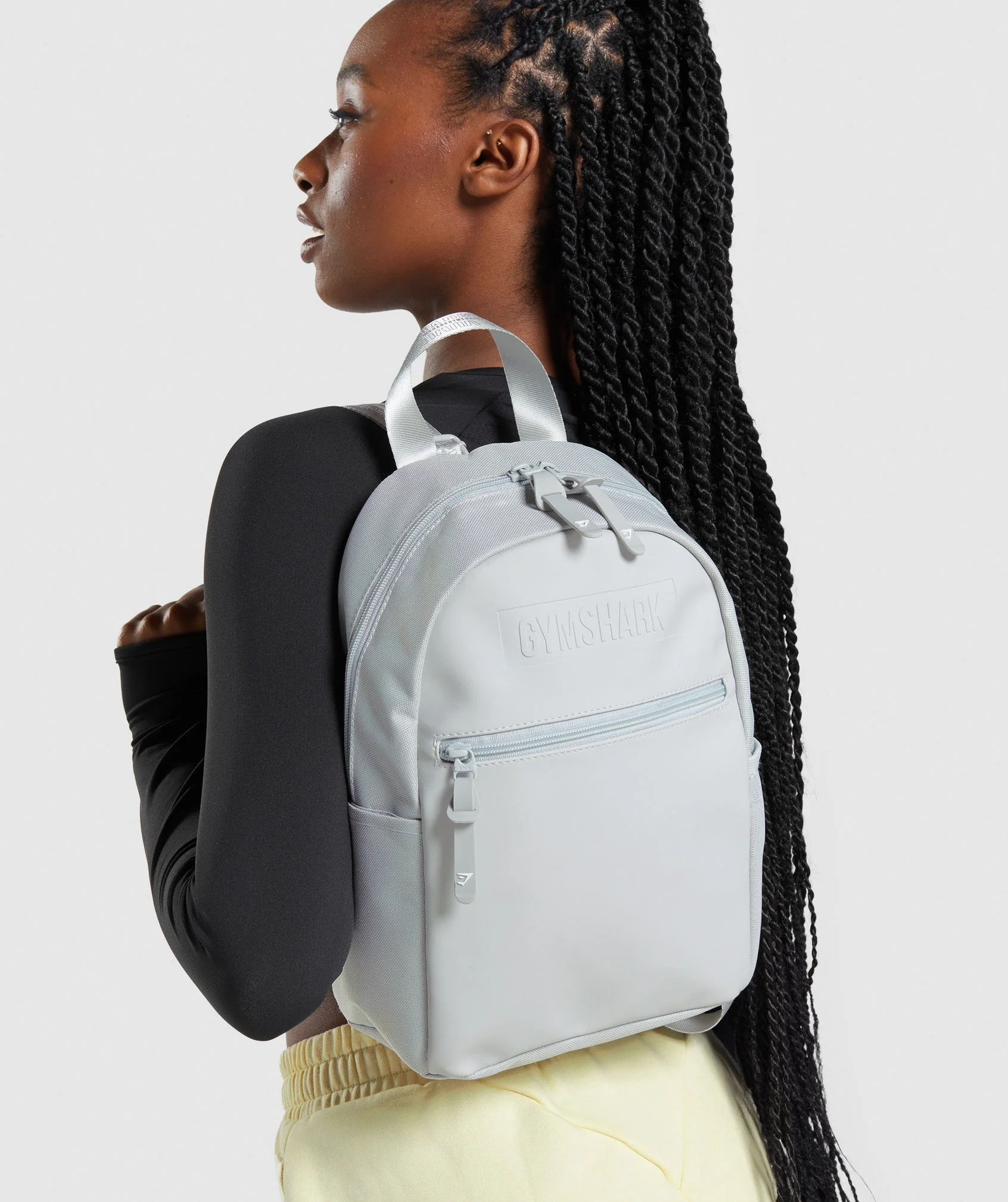 Gymshark Everyday Mini Backpack - Light Grey - Image 5
