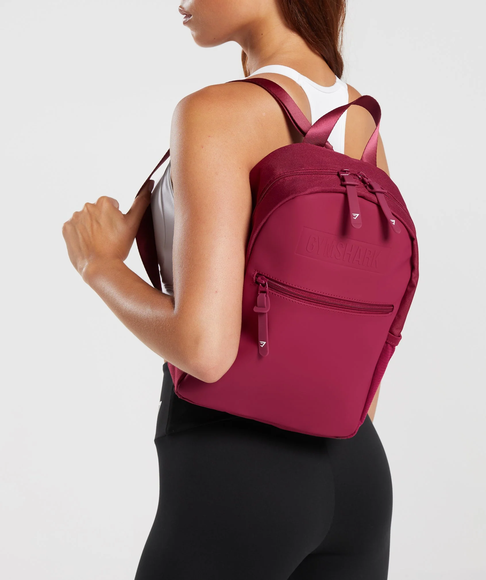 Gymshark Everyday Mini Backpack - Raspberry Pink - Image 2