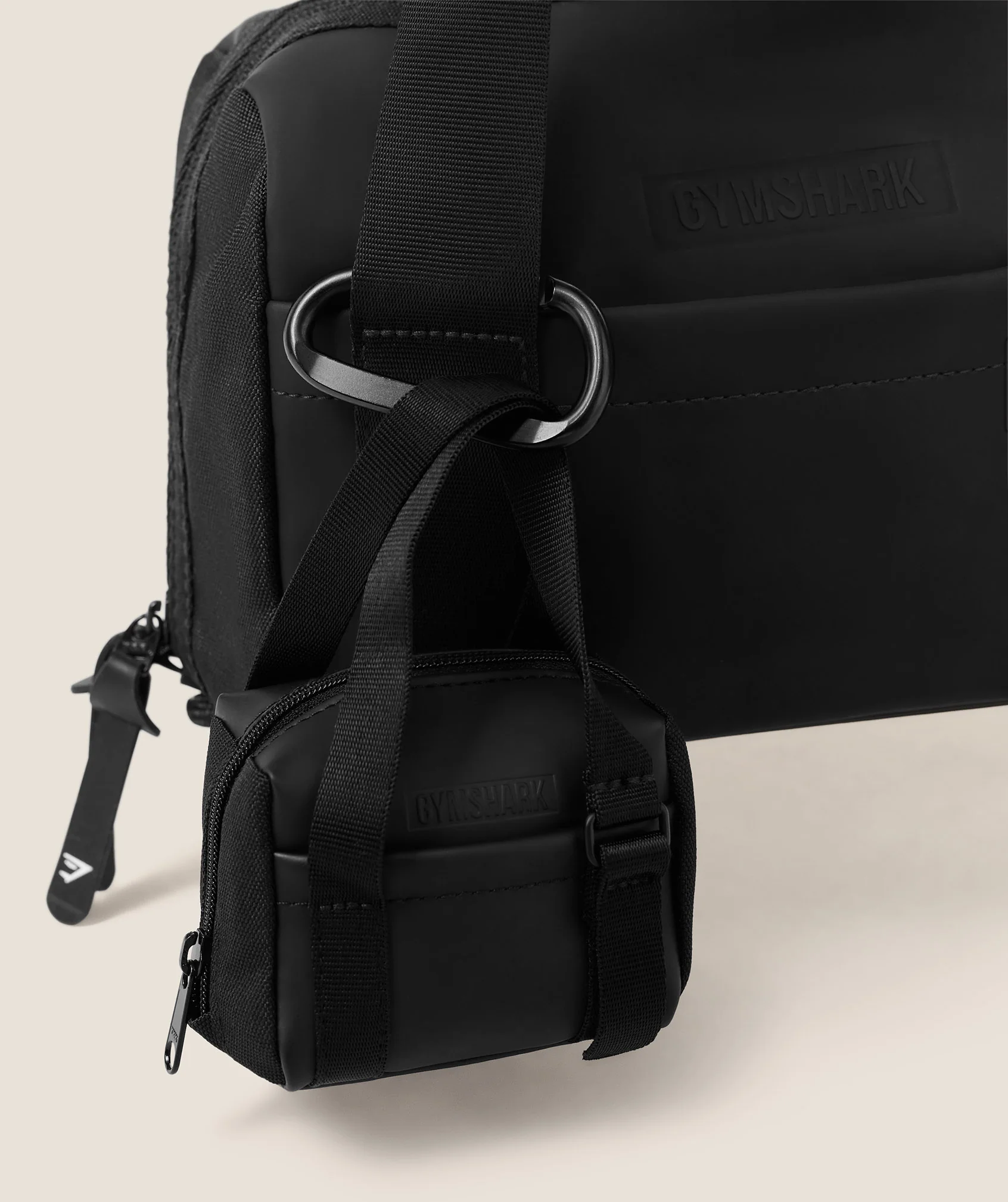 Gymshark Everyday Mini Holdall Keychain - GS Black - Image 3