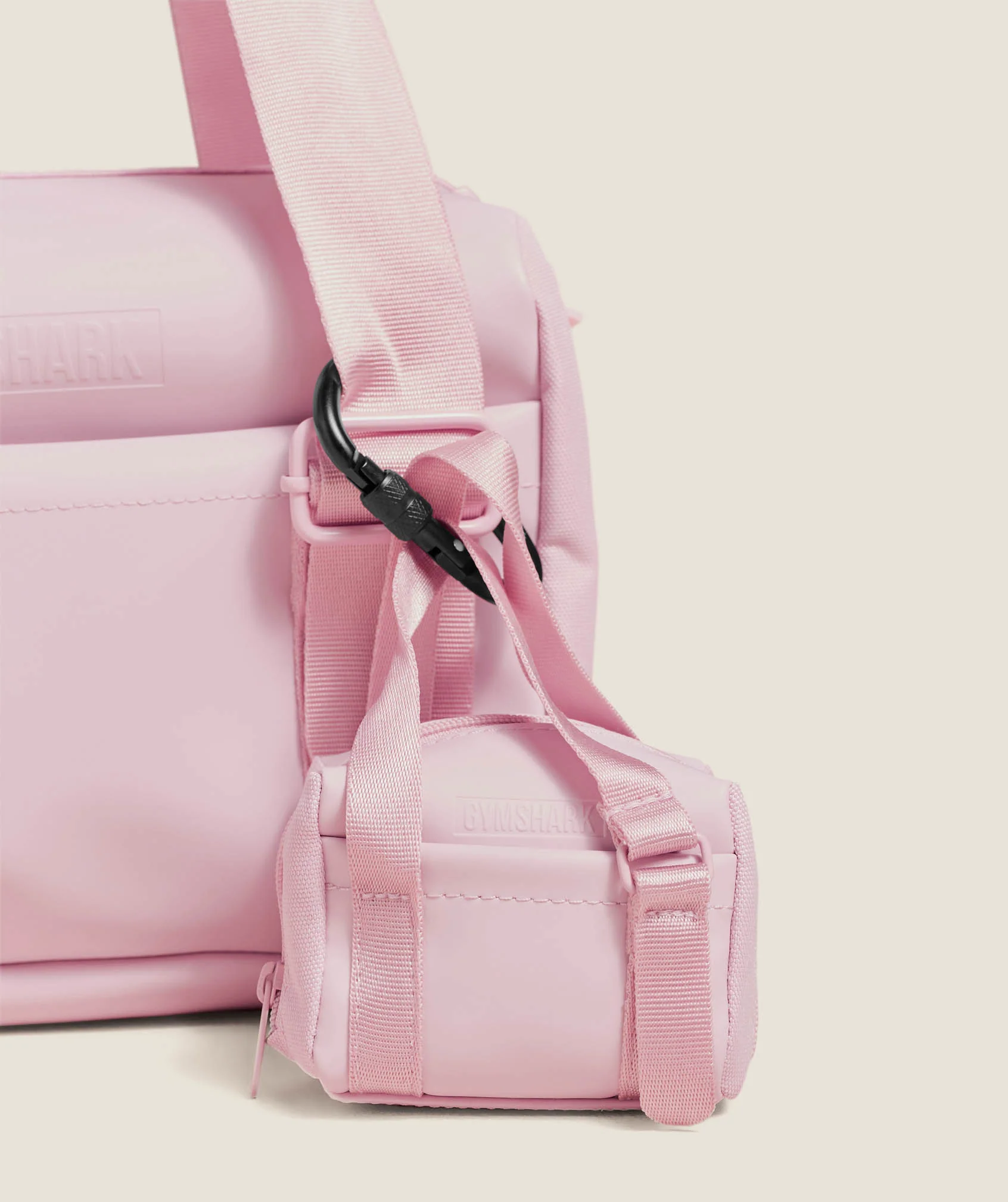 Gymshark Everyday Mini Holdall Keychain - Cloud Pink - Image 3