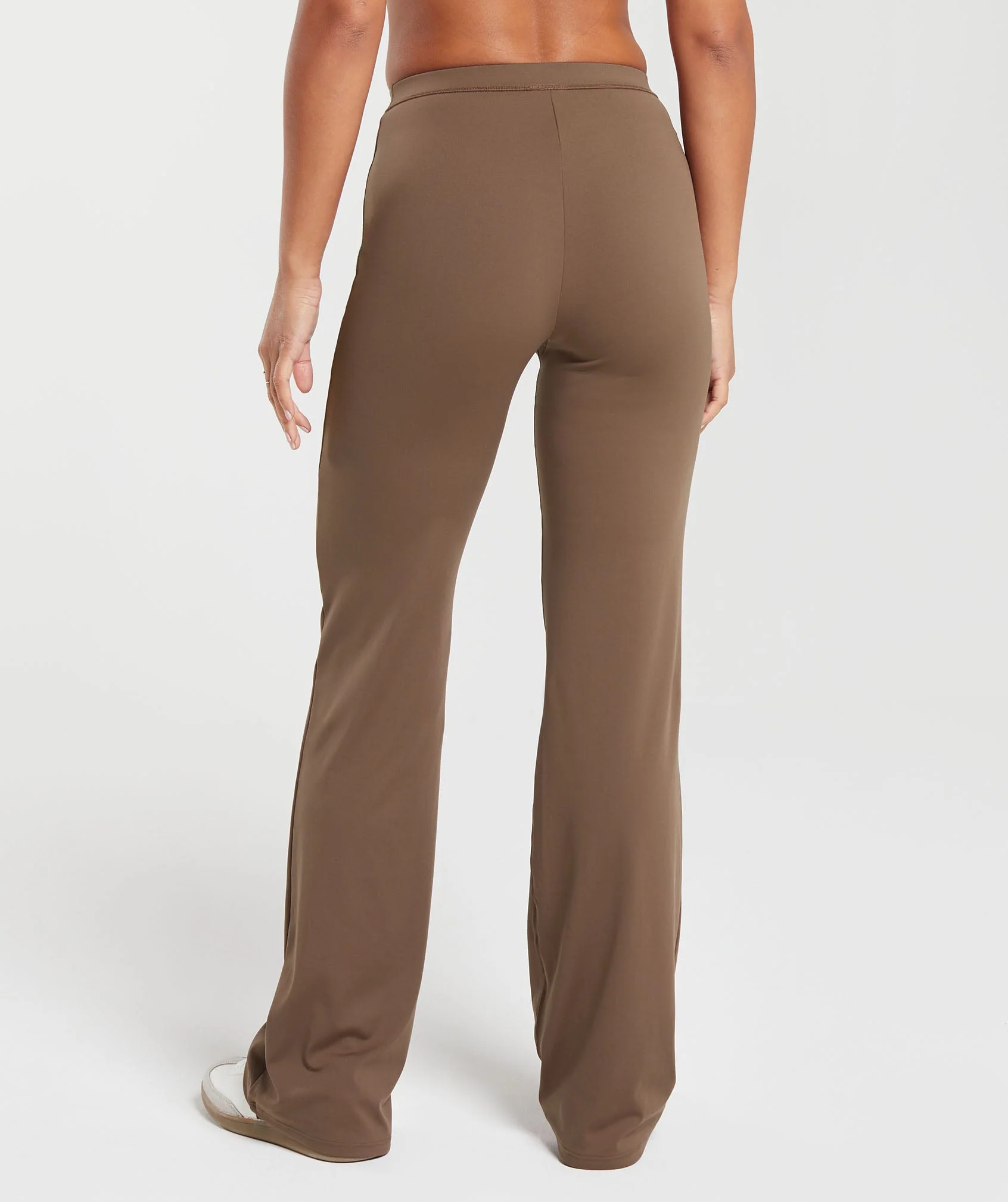 Gymshark Everyday Regular Flared Leggings - Soft Brown - Image 2