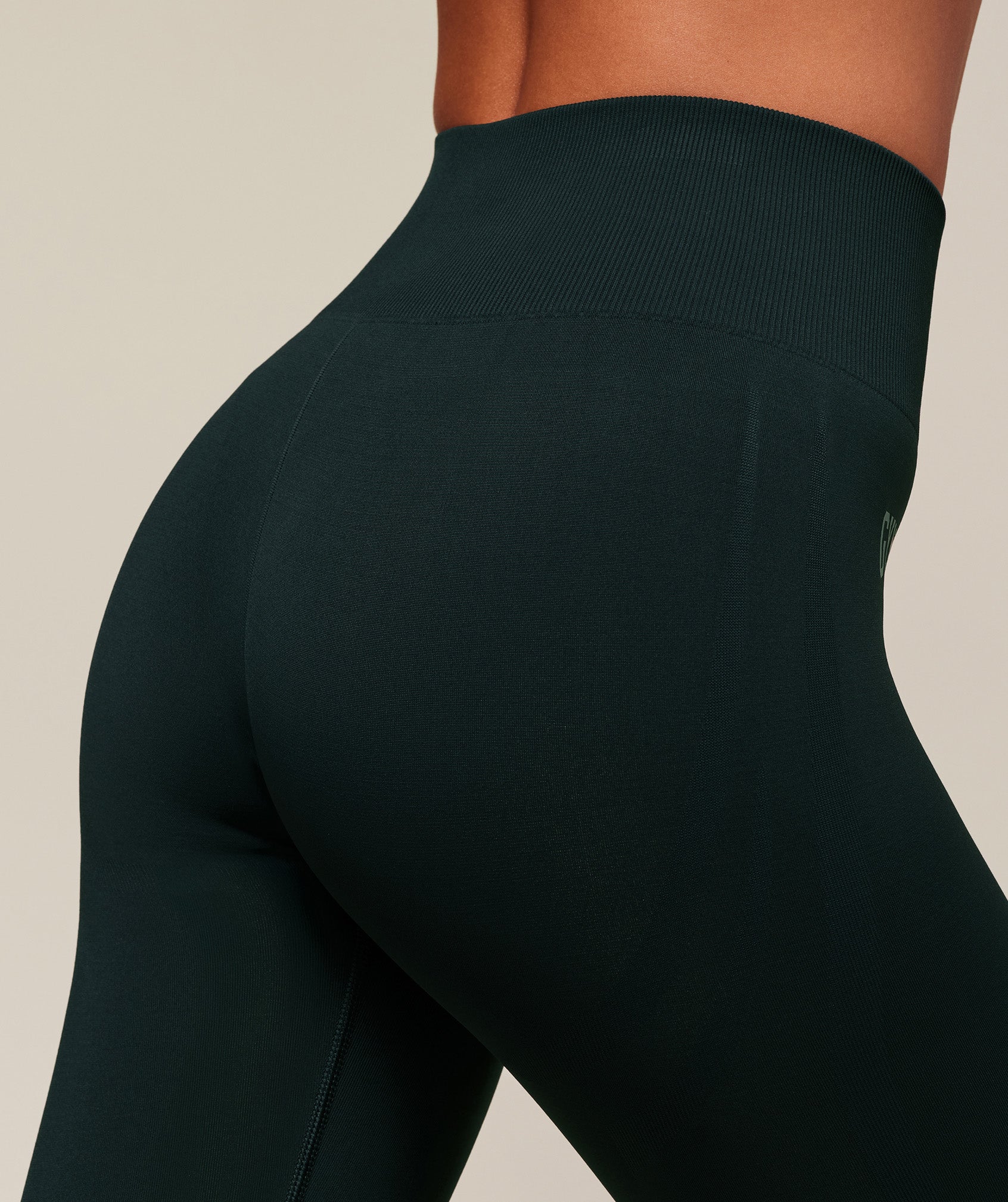 Gymshark Everyday Seamless Graphic Leggings - Darkest Teal - Image 5