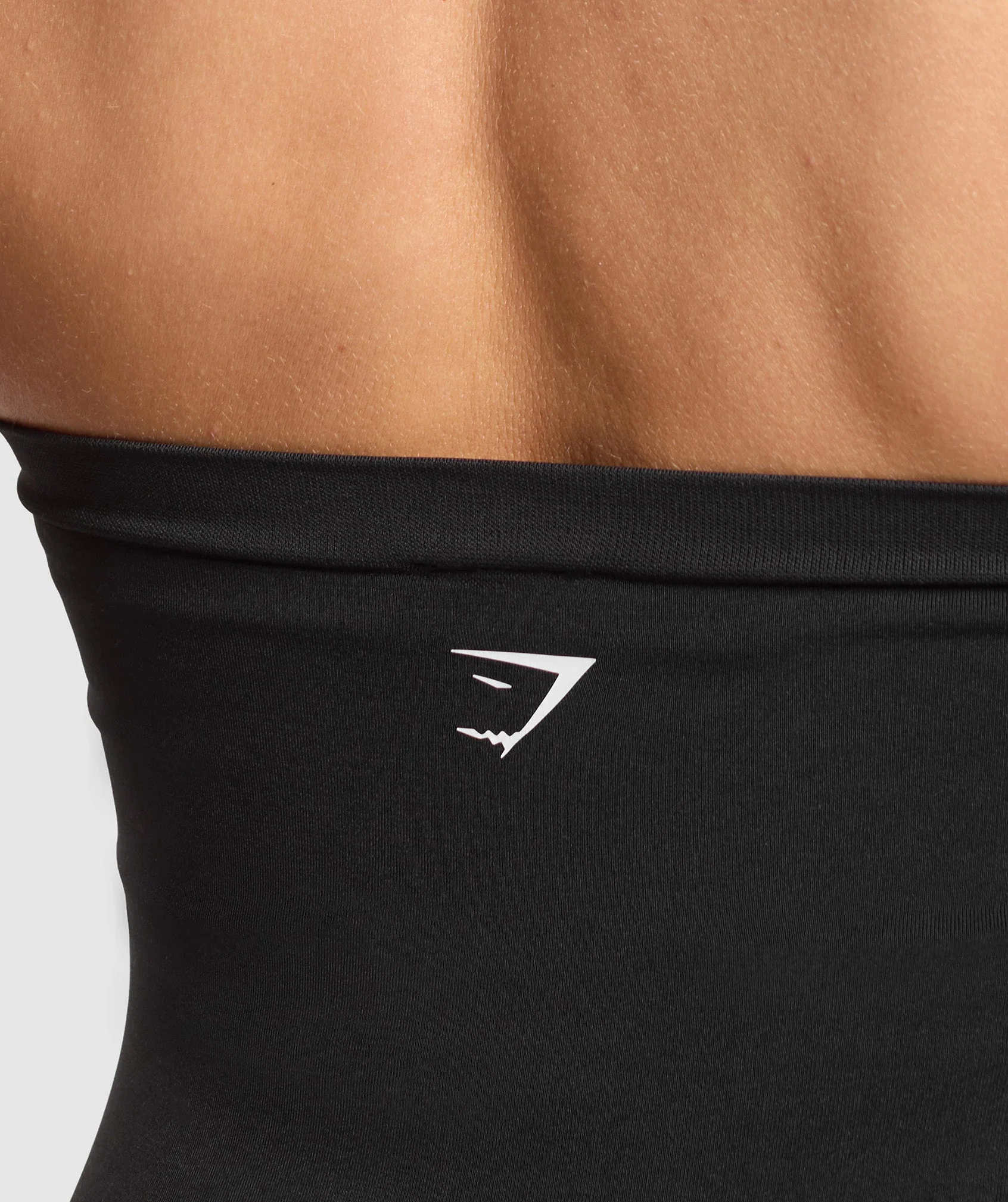 Gymshark Everyday Seamless Midi Tube Top - Black - Image 4