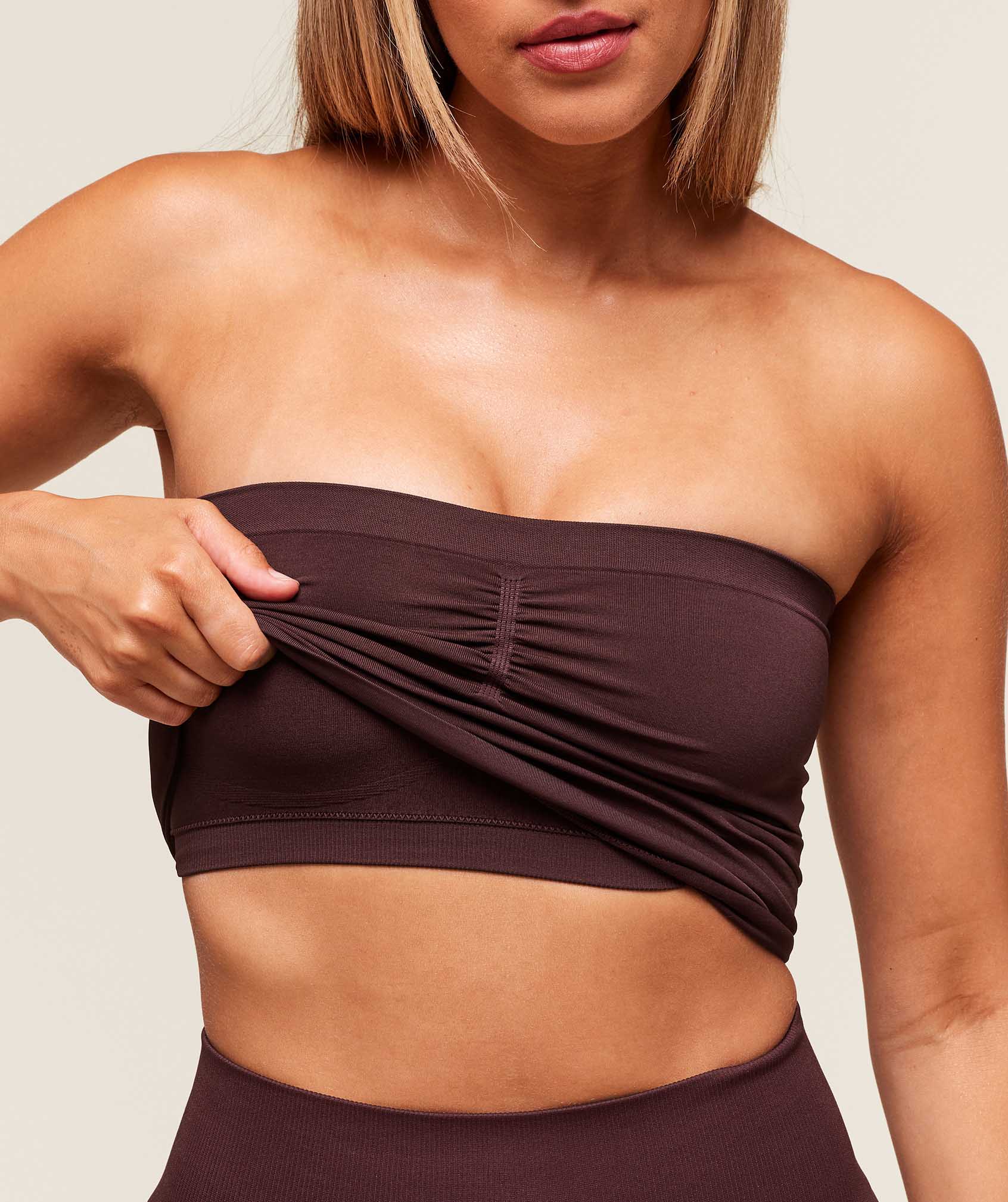 Gymshark Everyday Seamless Midi Tube Top - Cherry Purple - Image 5