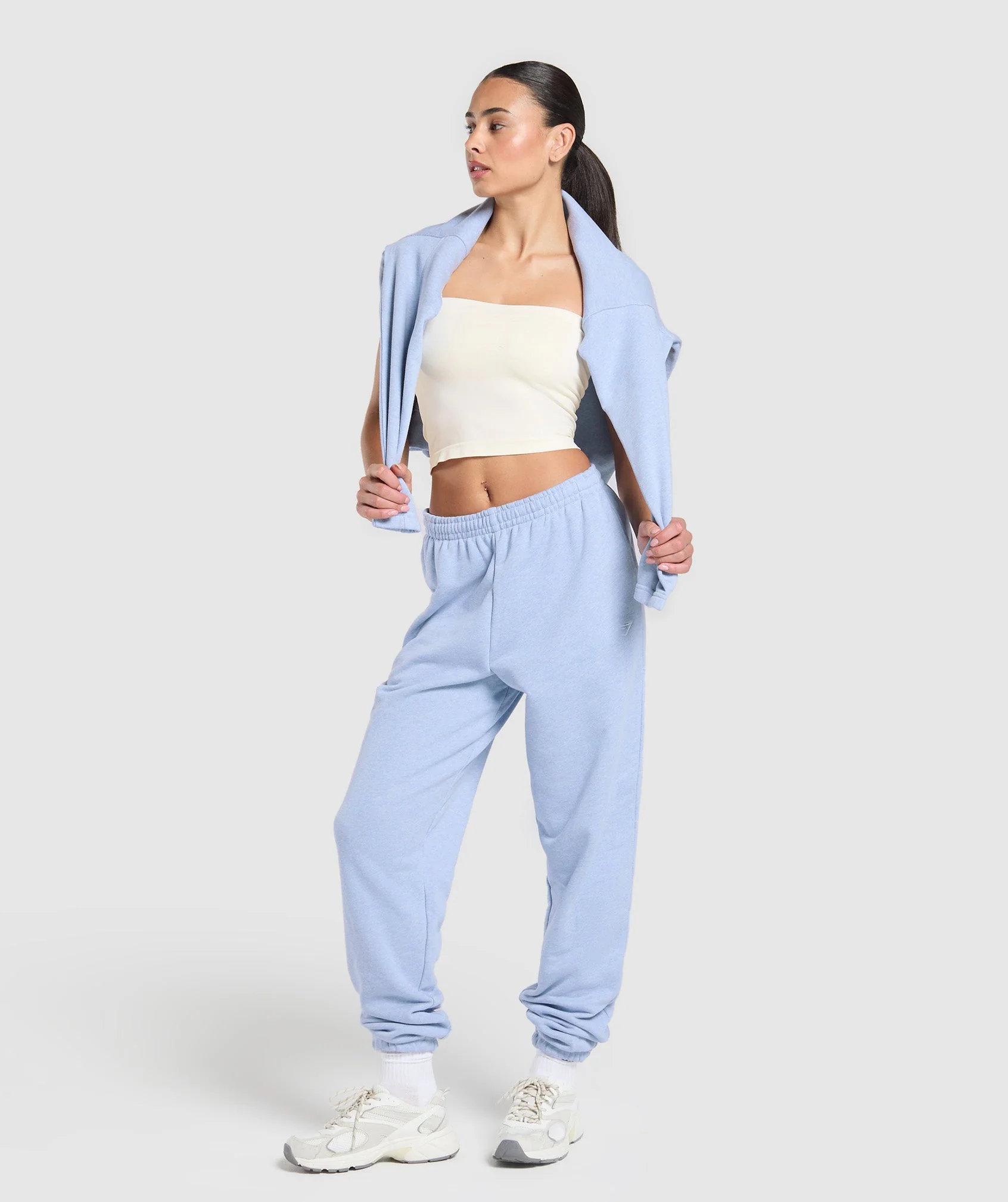 Gymshark Everyday Seamless Midi Tube Top - Soft White - Image 5