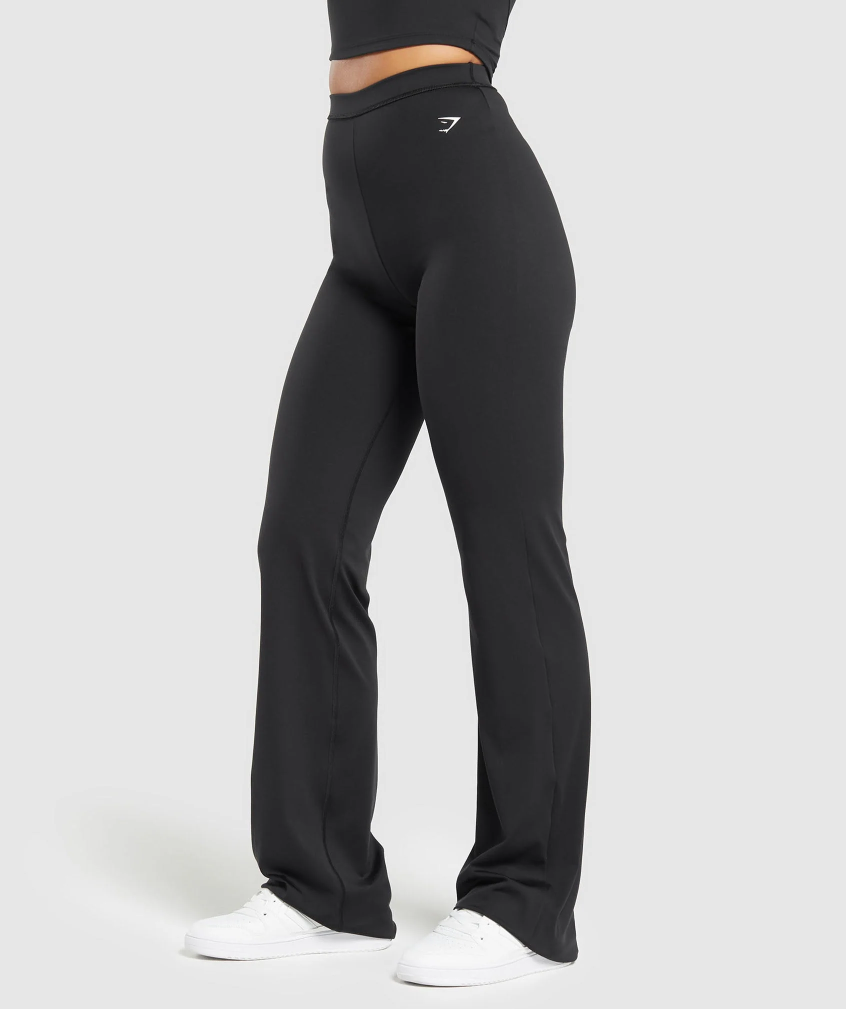 Gymshark Everyday Tall Flared Leggings - Black - Image 6