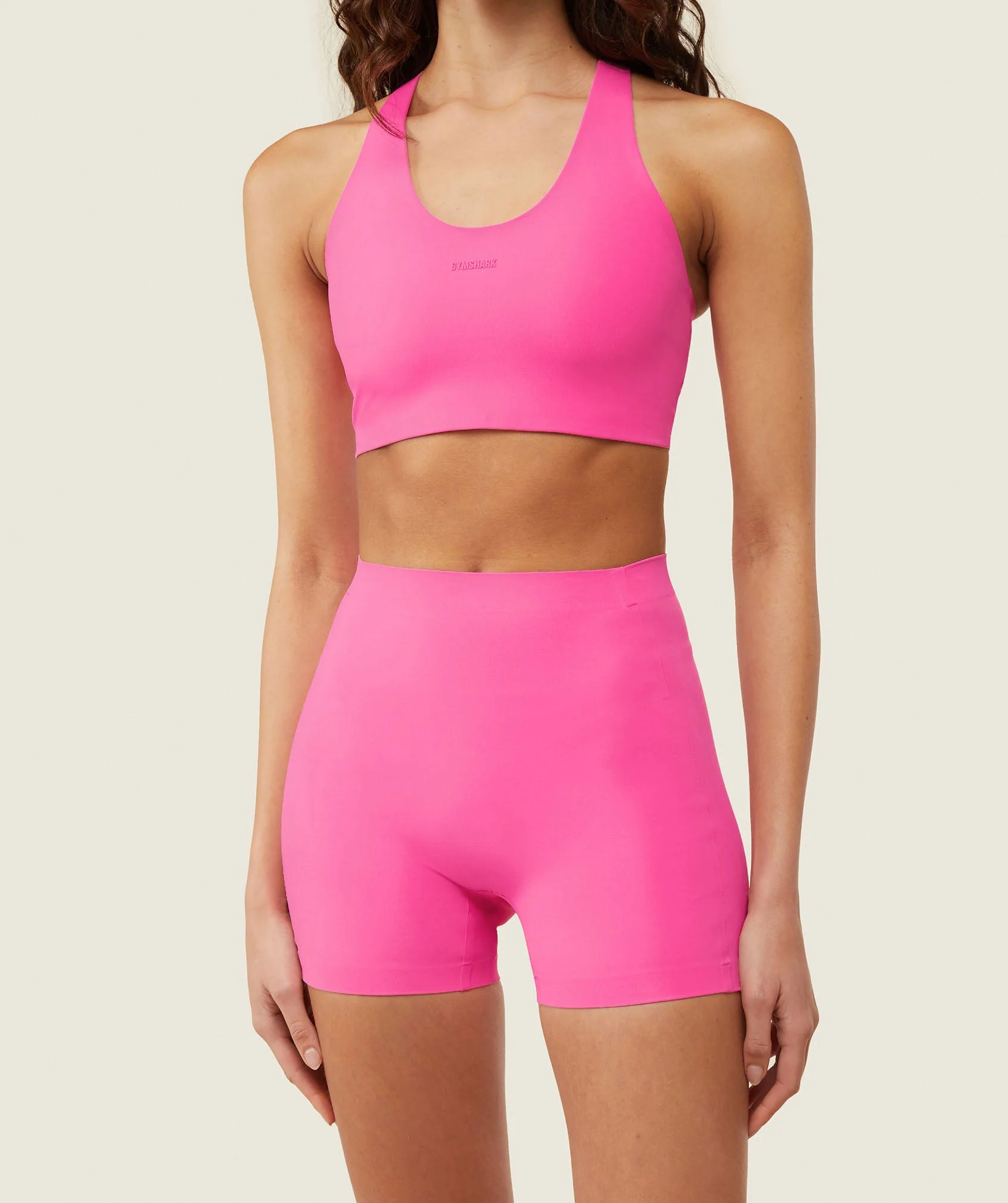 Gymshark everywear Active Cycling Shorts - Fetch Pink - Image 5