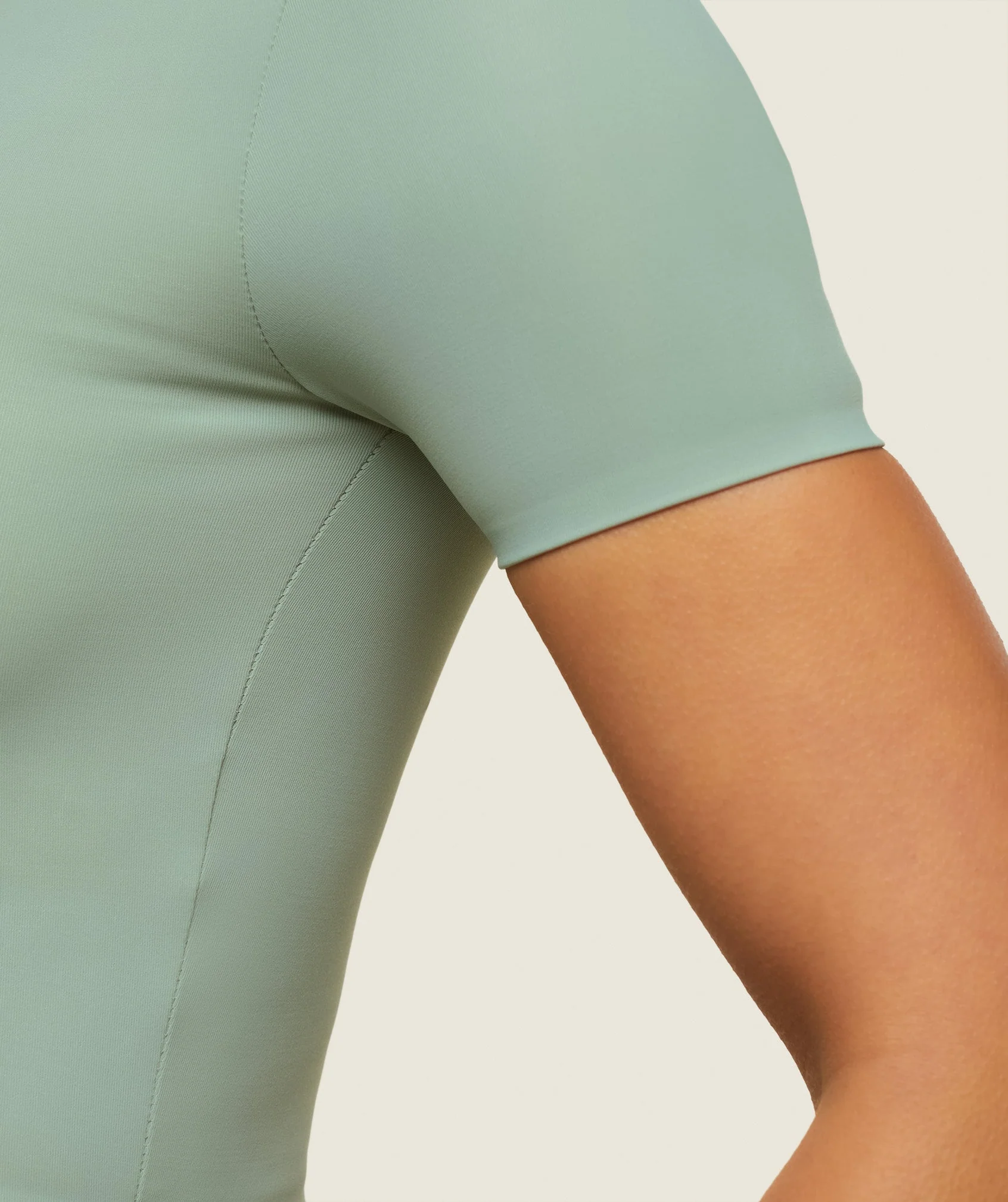 Gymshark everywear Cropped Active Tee - Dollar Green - Image 5