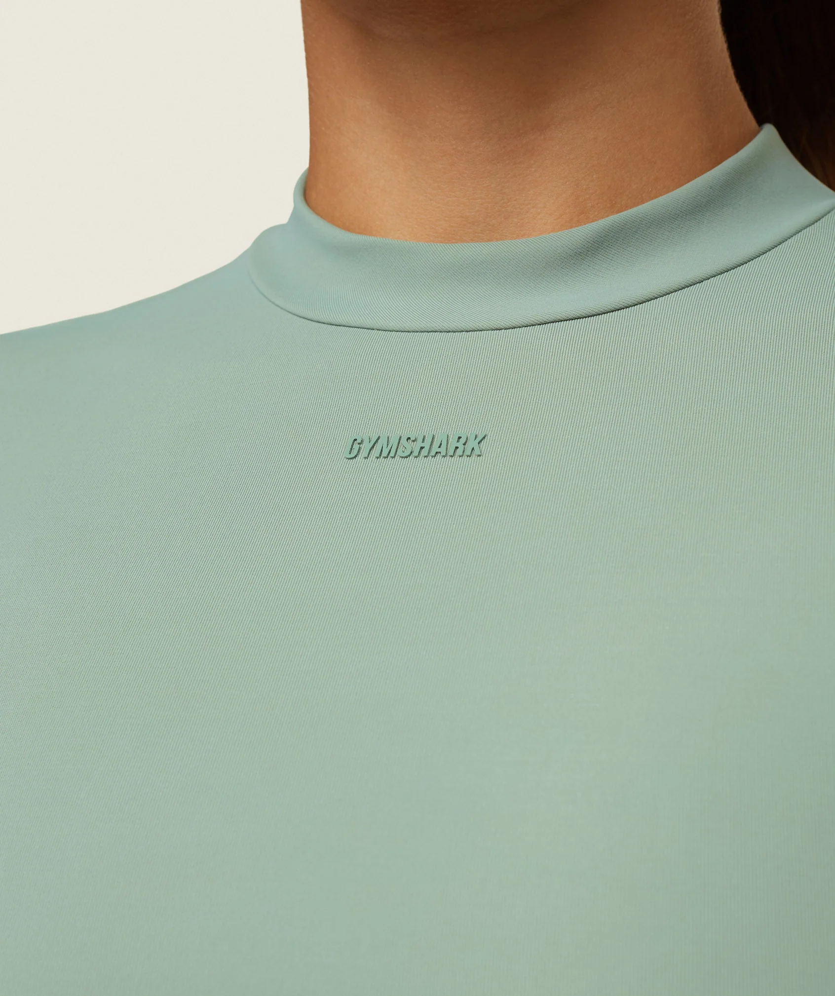 Gymshark everywear Cropped Active Tee - Dollar Green - Image 6