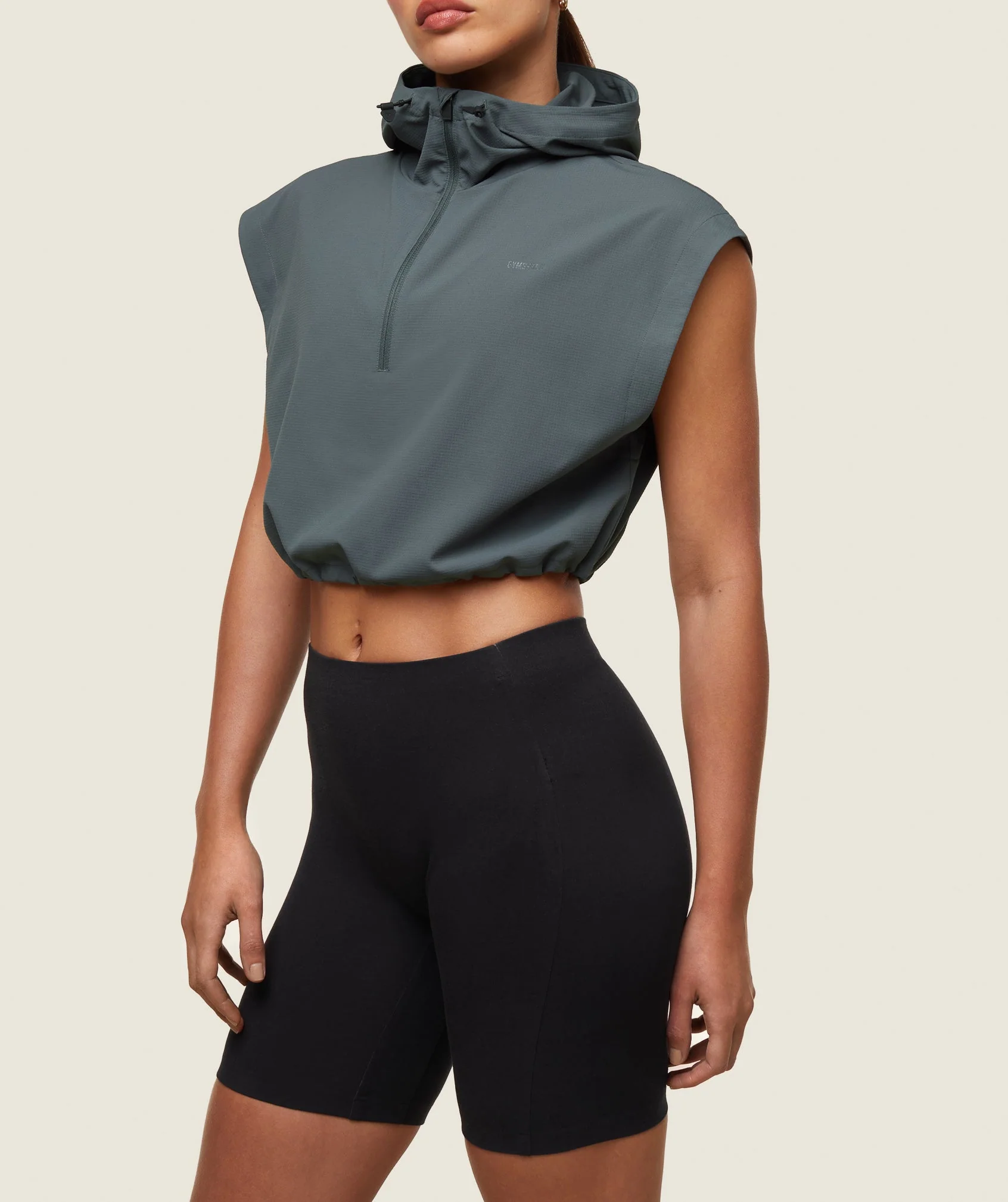 Gymshark everywear Lightweight Sleeveless Jacket - Slate Teal - Image 4