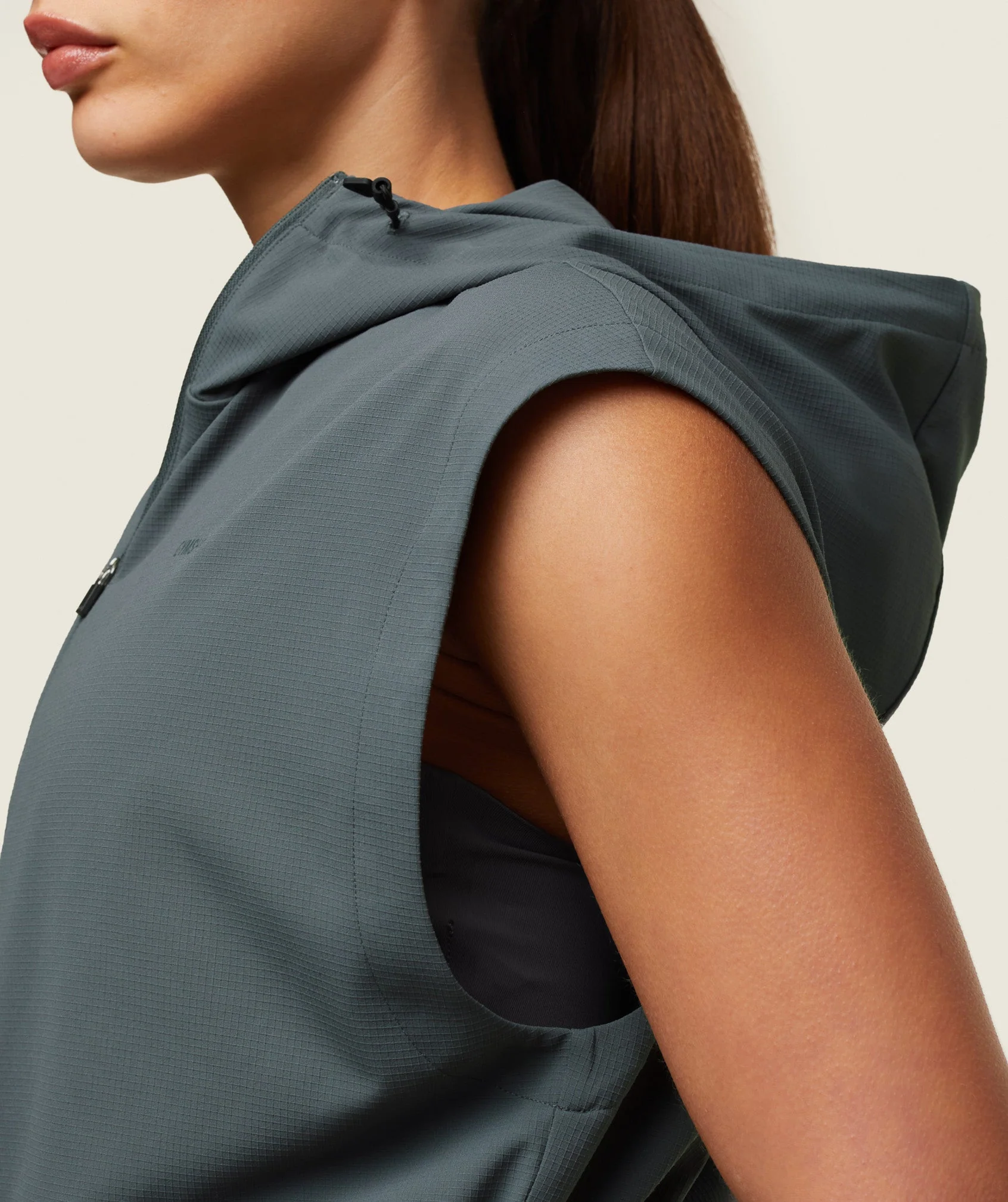 Gymshark everywear Lightweight Sleeveless Jacket - Slate Teal - Image 6