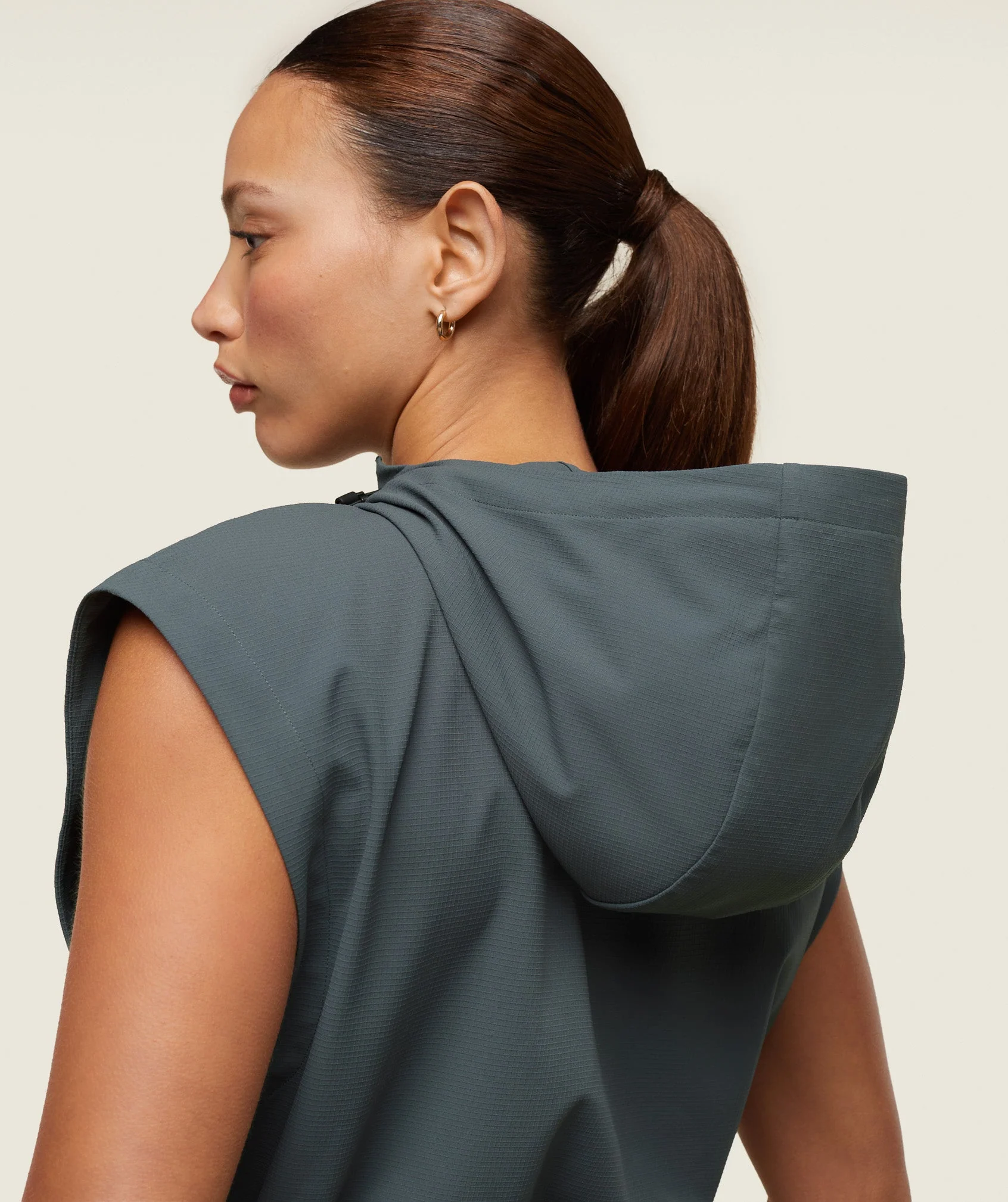 Gymshark everywear Lightweight Sleeveless Jacket - Slate Teal - Image 7