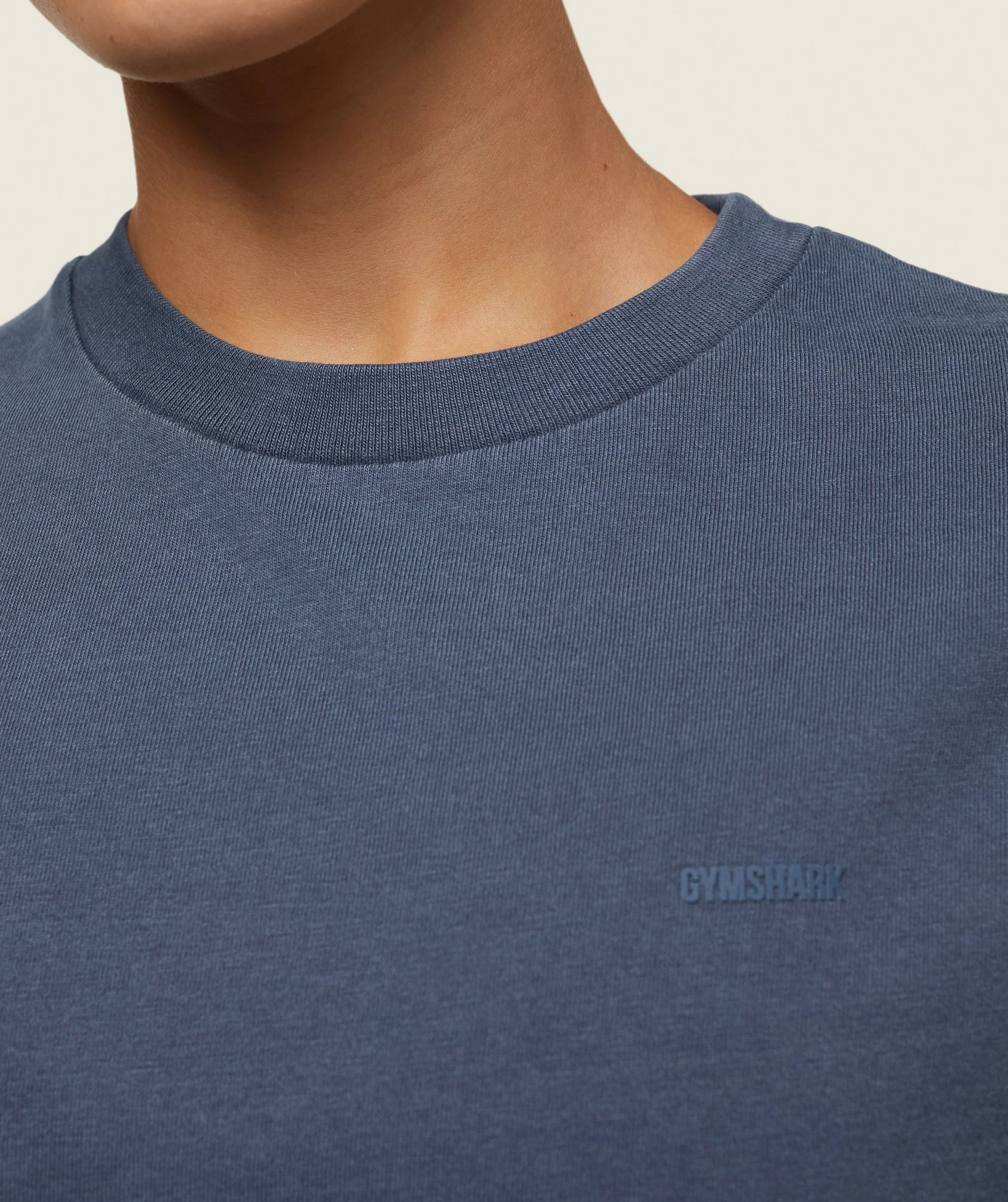 Gymshark everywear Regular T-Shirt - Heavy Blue - Image 7