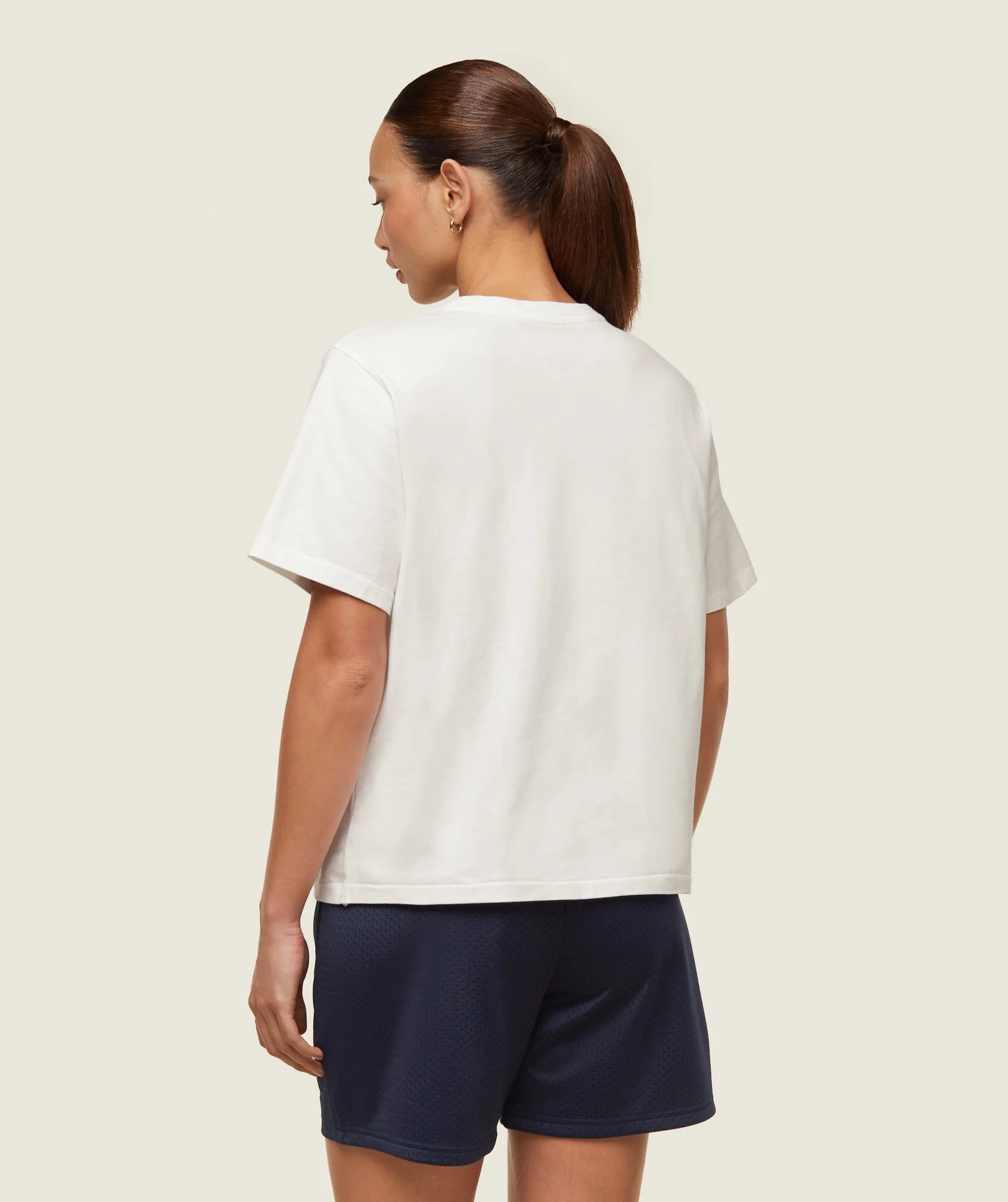 Gymshark everywear Regular T-Shirt - Soft White - Image 3