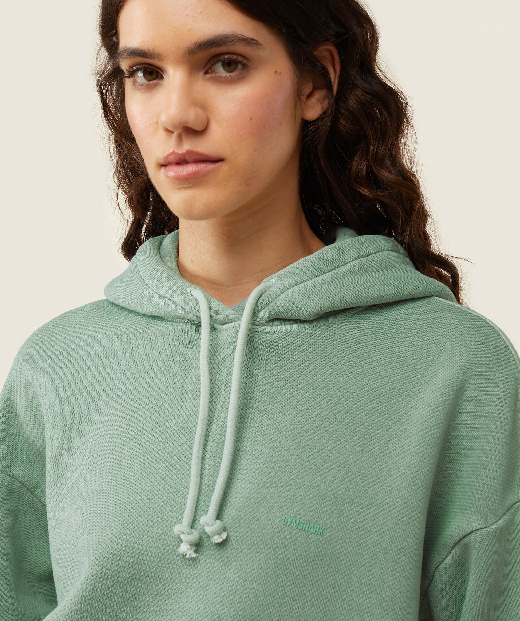 Gymshark everywear Relaxed Hoodie - Dollar Green - Image 7