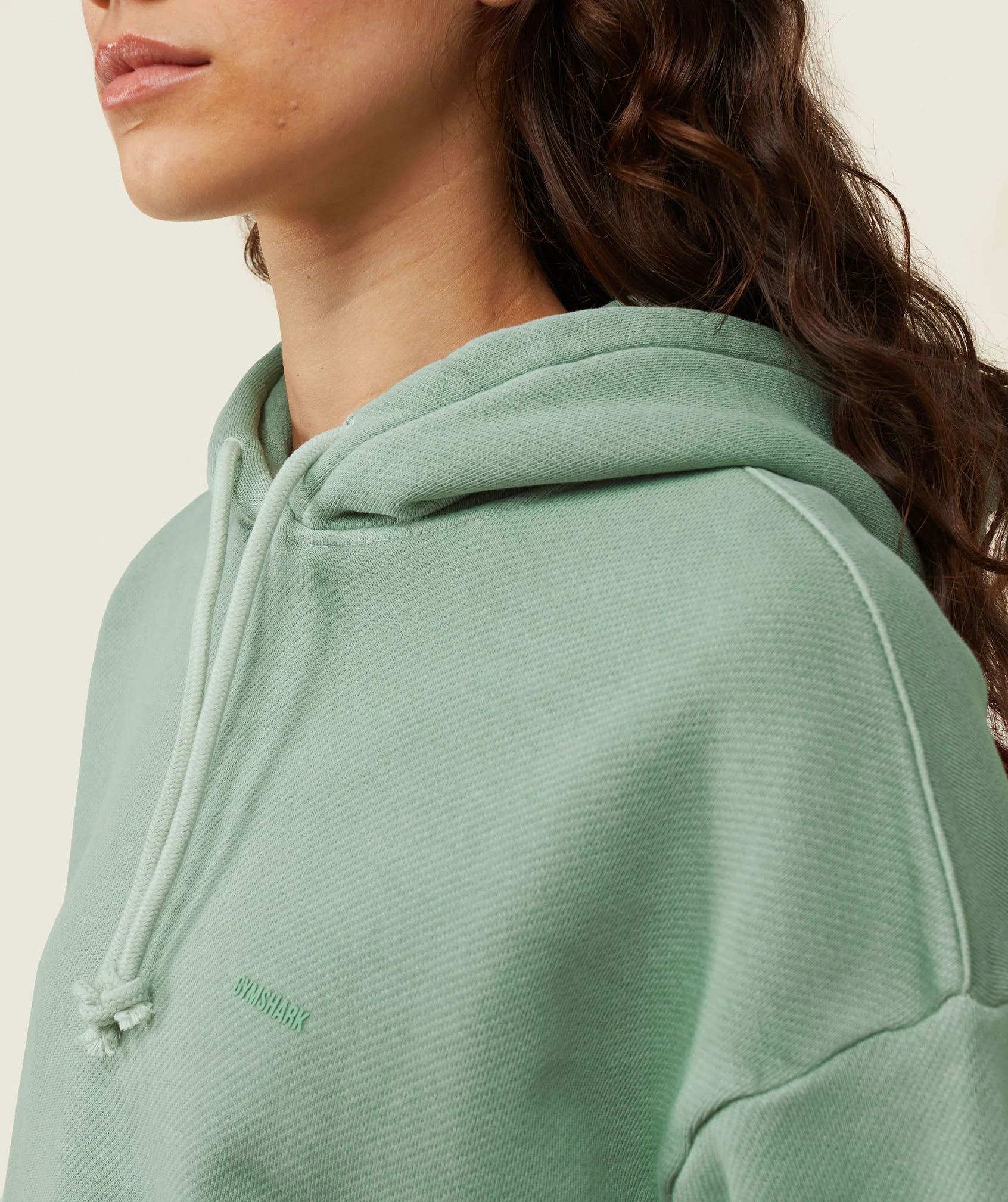 Gymshark everywear Relaxed Hoodie - Dollar Green - Image 8