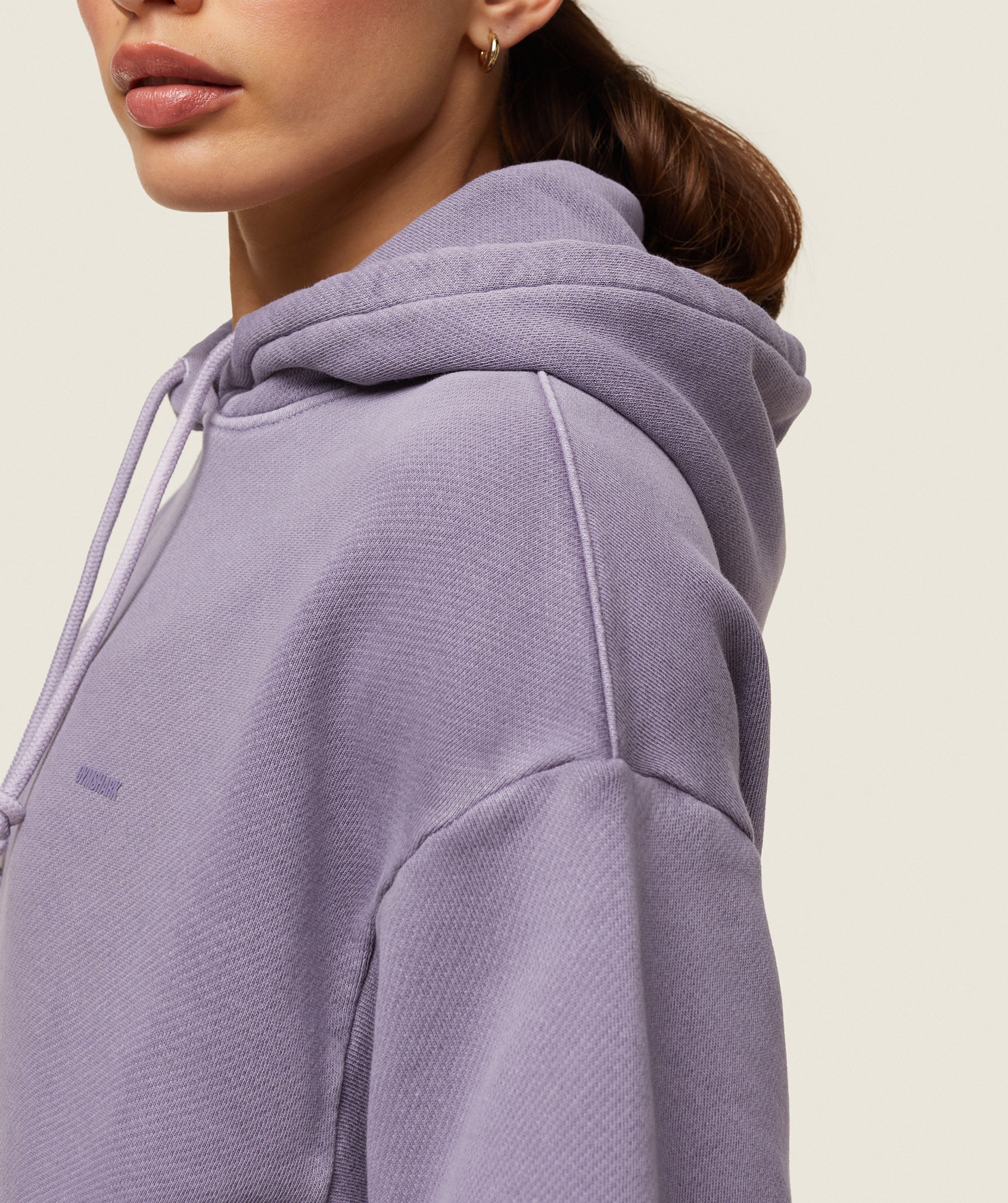 Gymshark everywear Relaxed Hoodie - Fog Purple - Image 5
