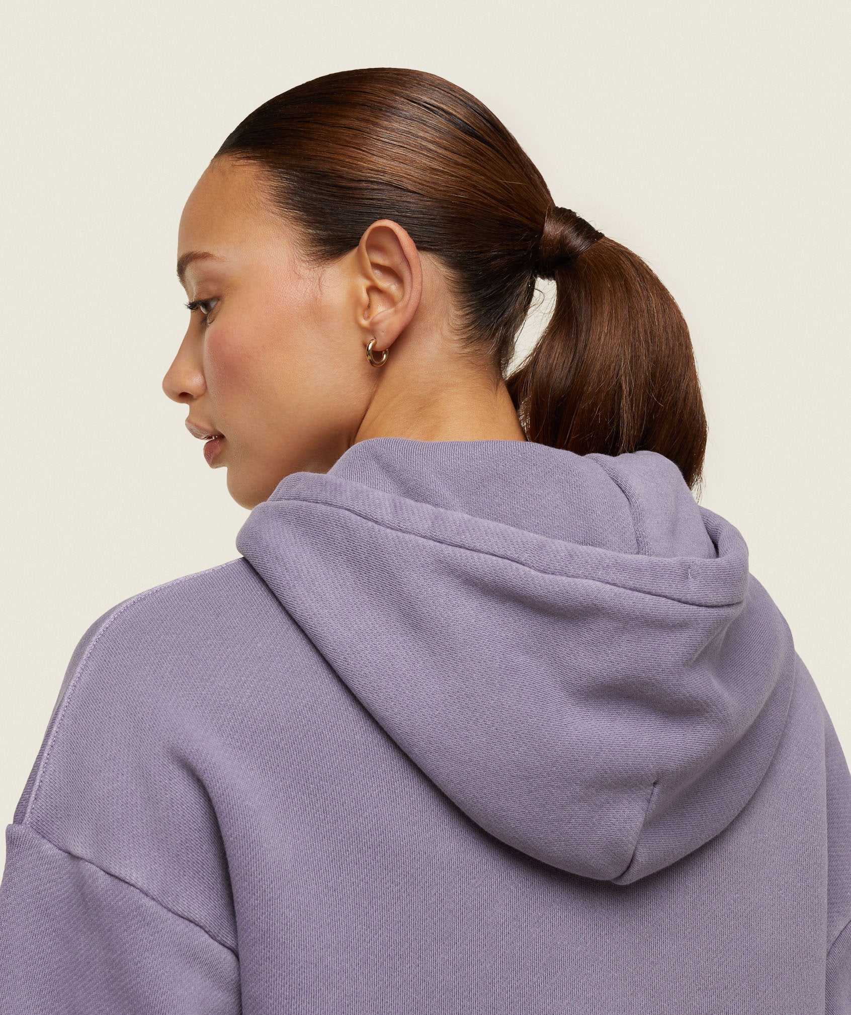 Gymshark everywear Relaxed Hoodie - Fog Purple - Image 8