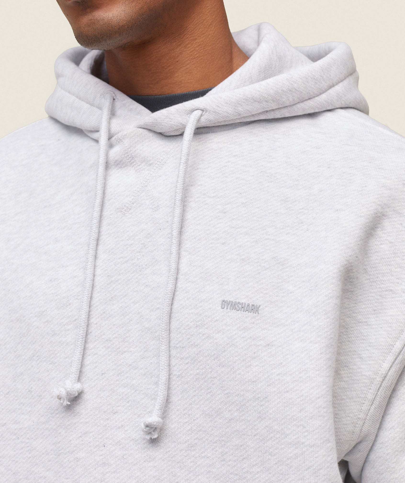Gymshark everywear Relaxed Hoodie - Soft Grey Marl - Image 6