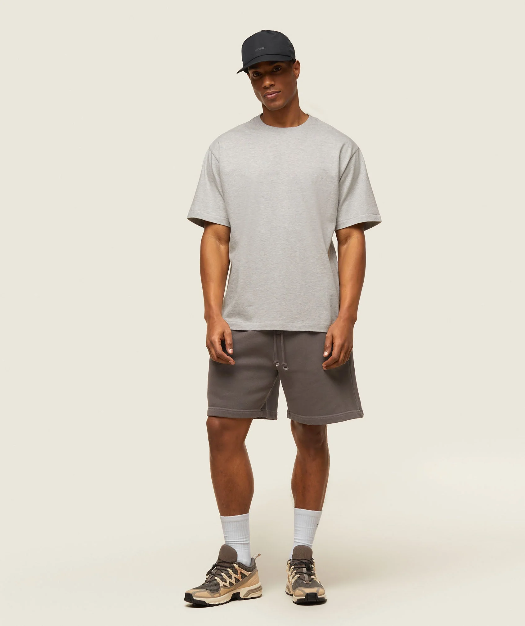 Gymshark everywear Relaxed T-Shirt - Light Grey Core Marl - Image 2